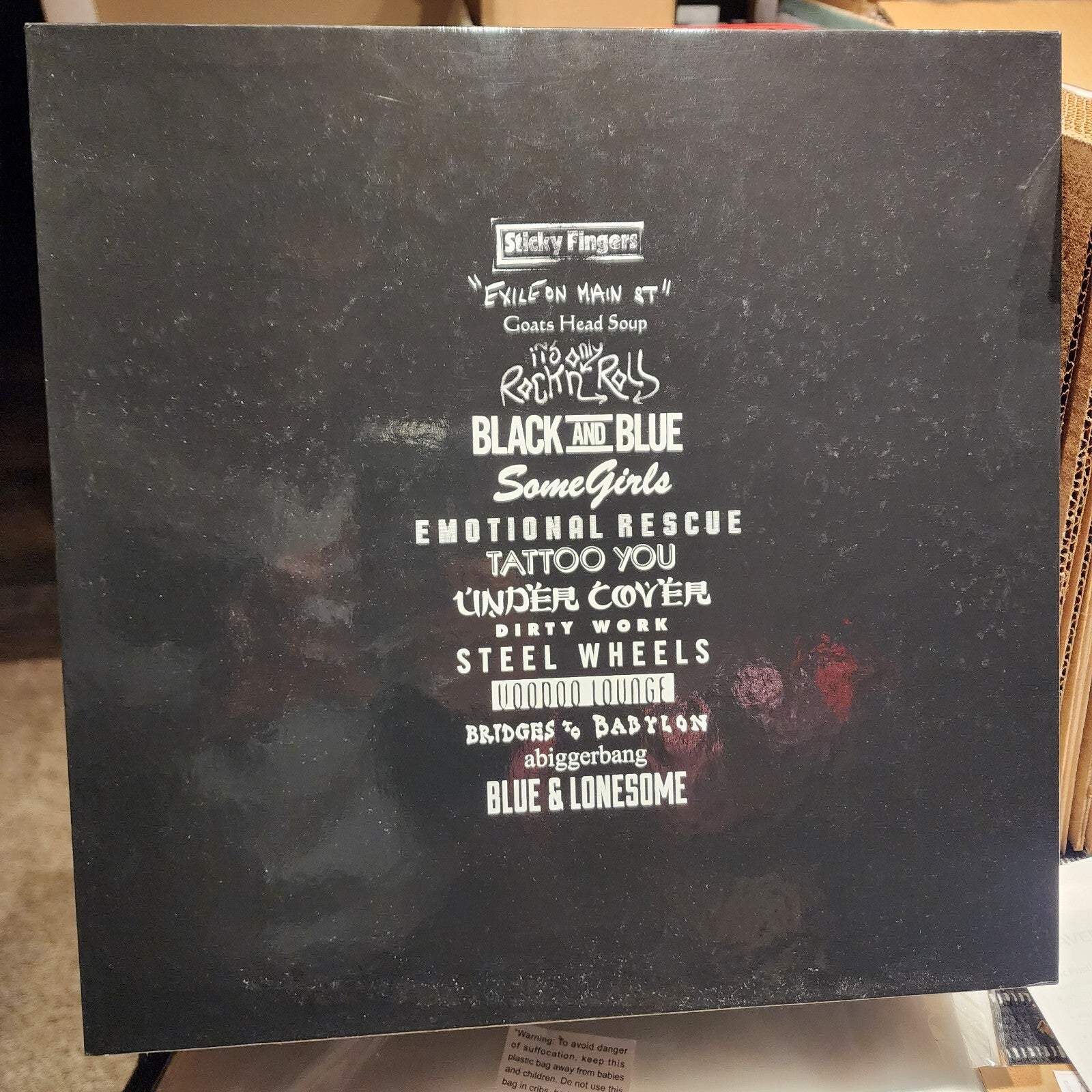 The Rolling Stones Studio Albums 1971-2016 Stereo SUPER DELUXE VINYL LP BOX SET