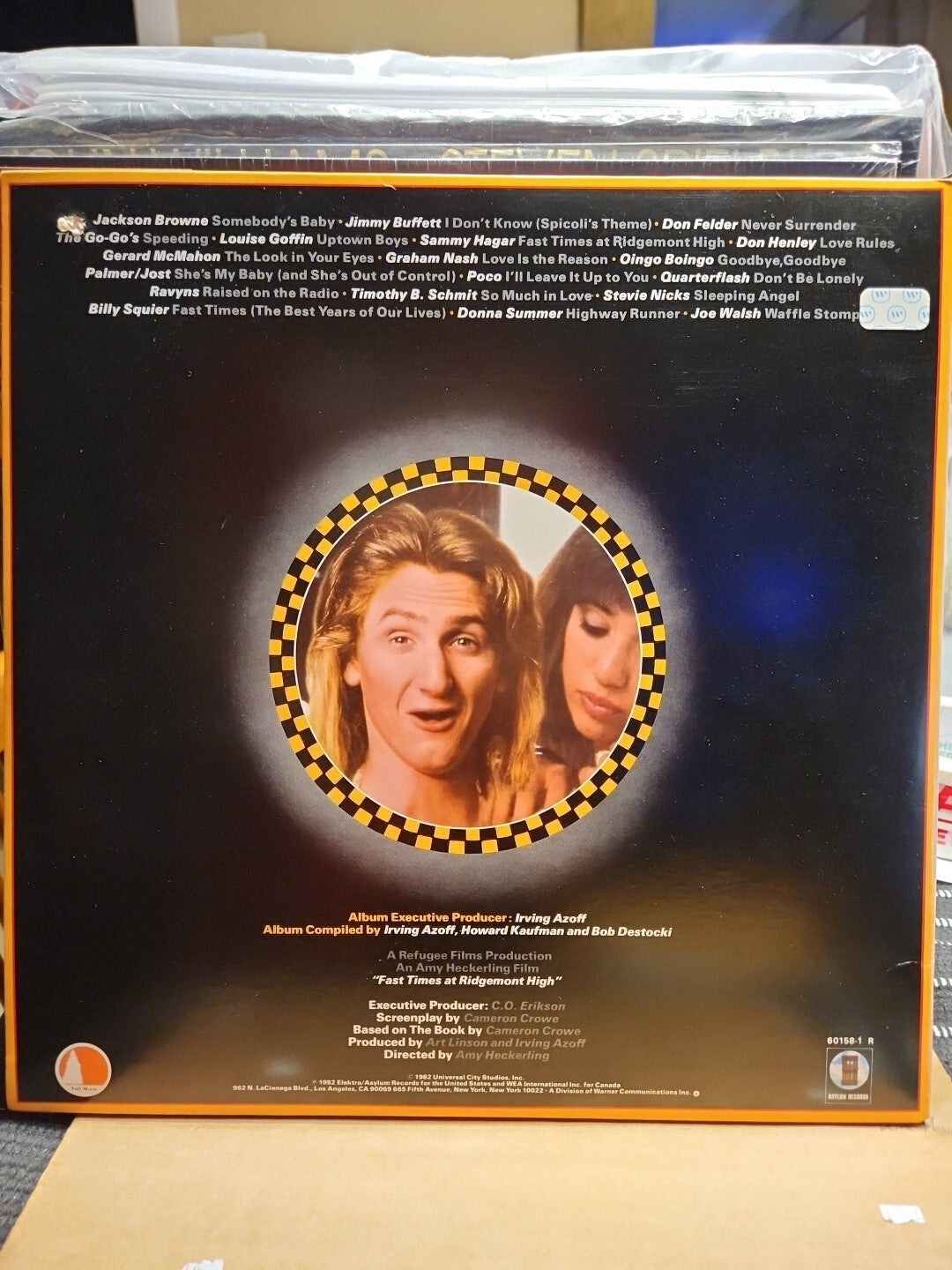 Fast Times at Ridgemont High Soundtrack VINTAGE 1982 OG Vinyl Record VG+ 2x LP