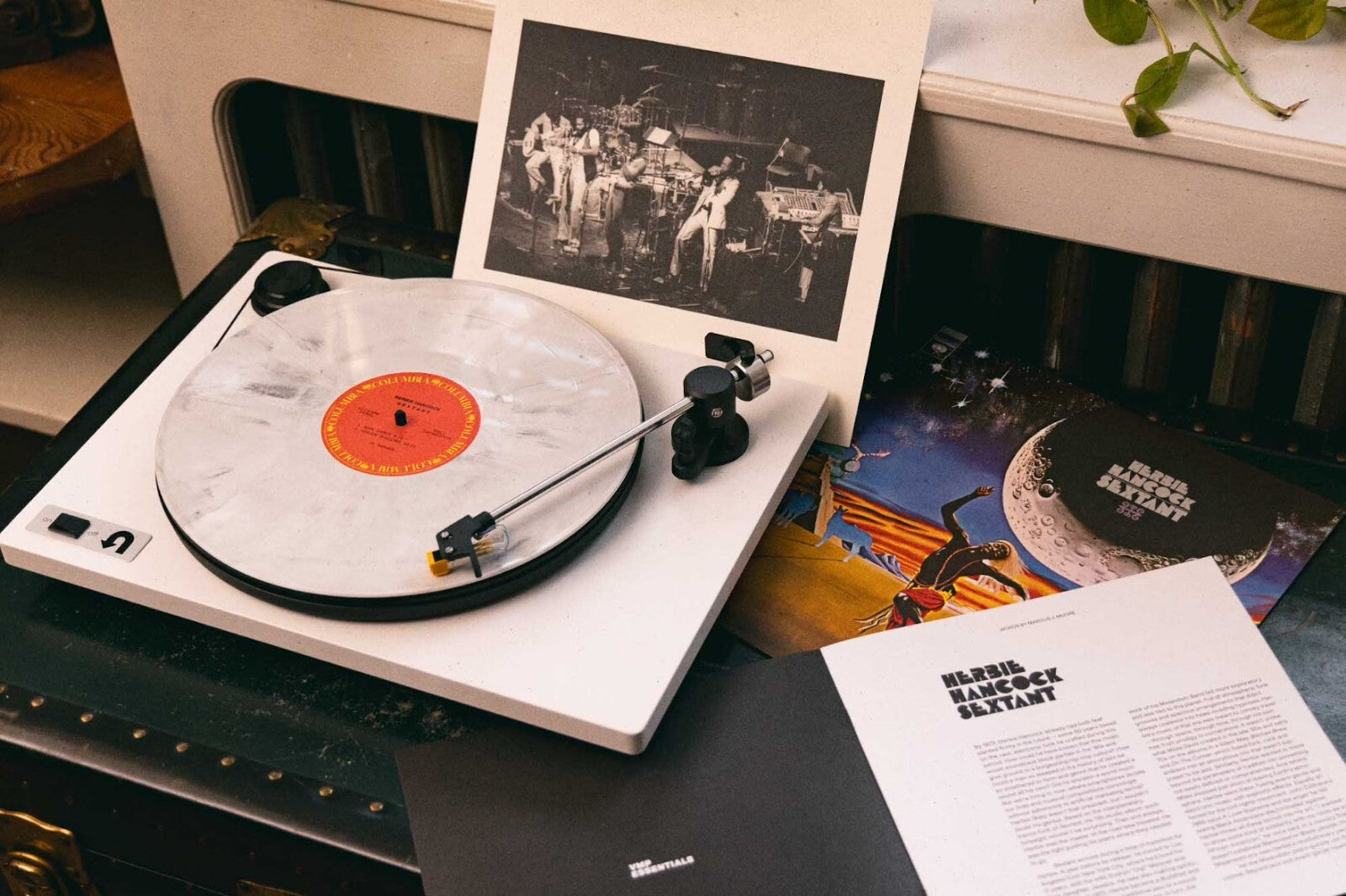 Herbie Hancock Sextant Lunar Marble 180G Vinyl VMP 50th Anniversary LP RainDance