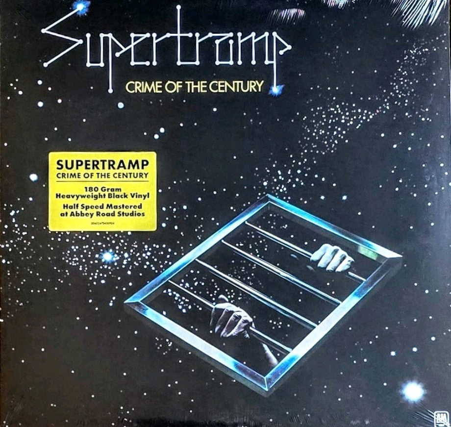 SUPERTRAMP CRIME OF THE CENTURY 180-GRAM 50th Anniv HALF-SPEED MASTERED VINYL LP