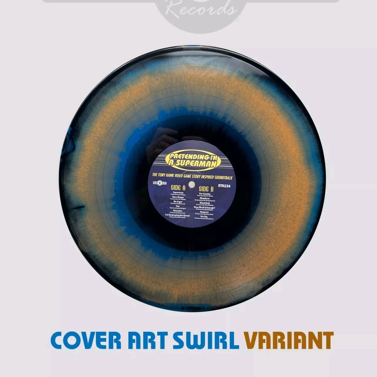 PRETENDING I'M SUPERMAN Tony Hawk Pro Skater 1 2 3 Official Vinyl Soundtrack LP