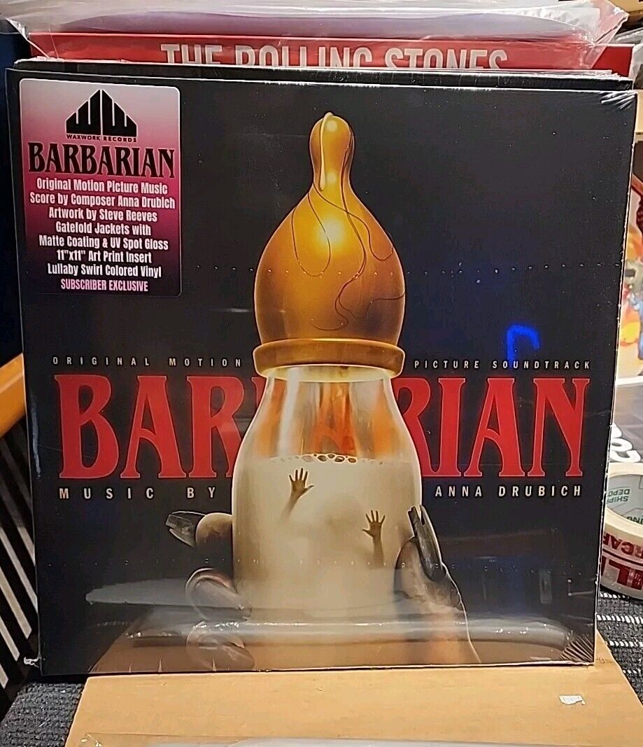 Barbarian Vinyl Soundtrack Subscriber Variant "Lullaby Swirl" Waxwork Records LP