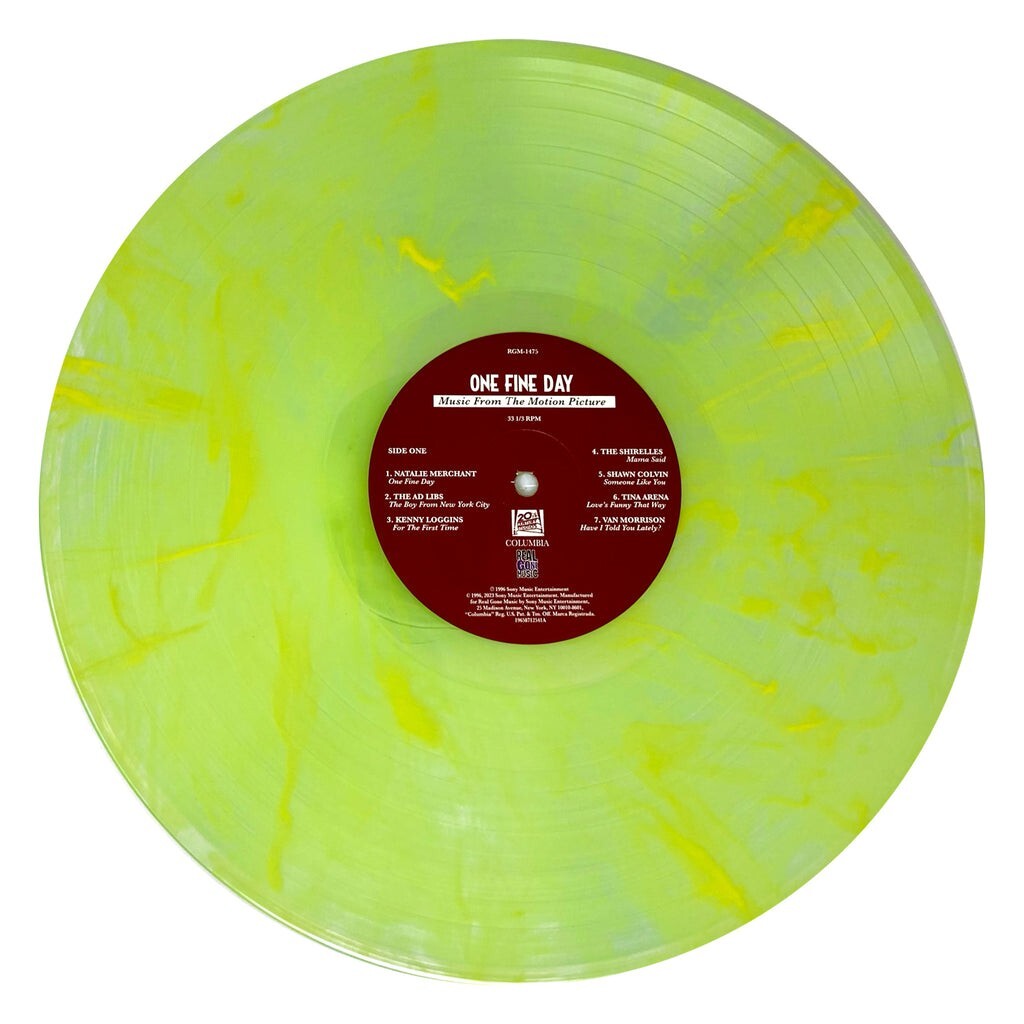 ONE FINE DAY LP - Various Artists SOUNDTRACK OST 2023 CLEAR YELLOW SWIRL VINYL