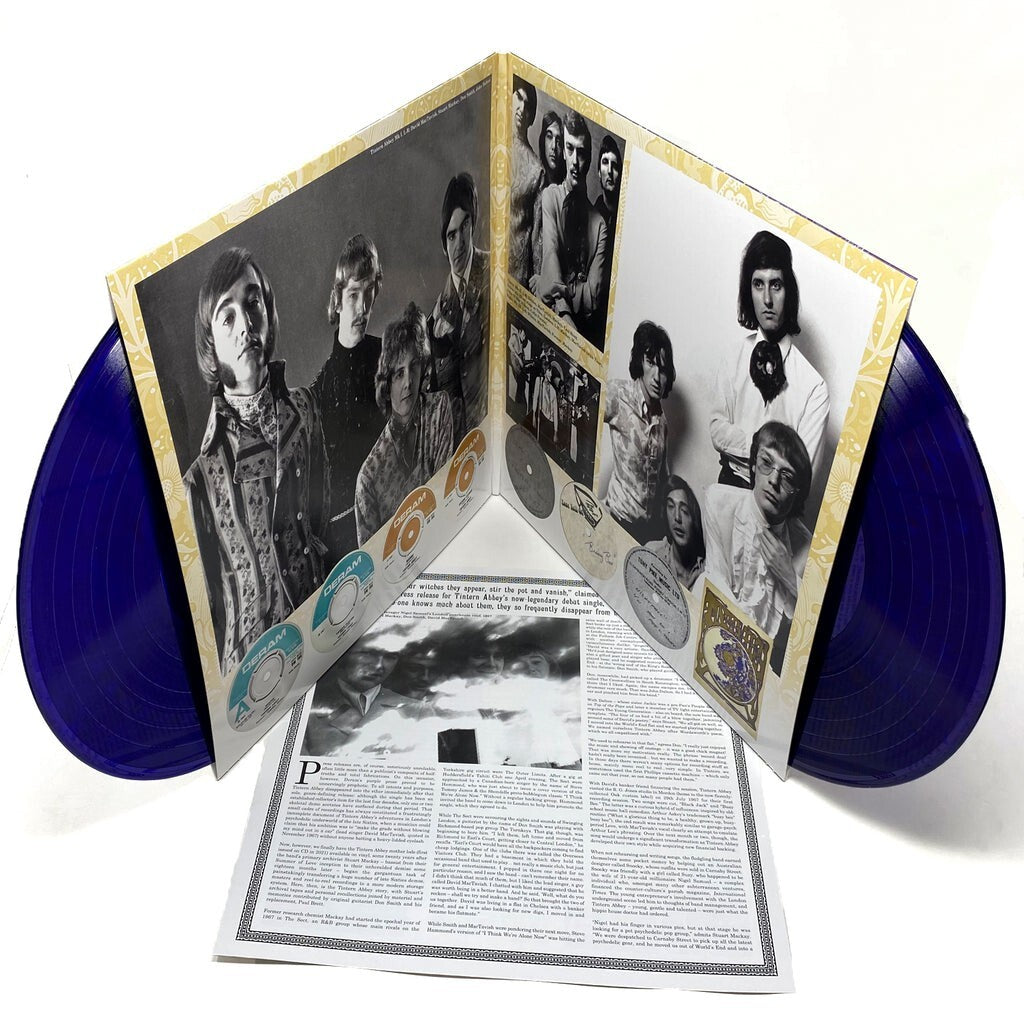 TINTERN ABBEY 2 LP Beeside The Anthology Psychedelic Rock PURPLE VINYL LTD 1500