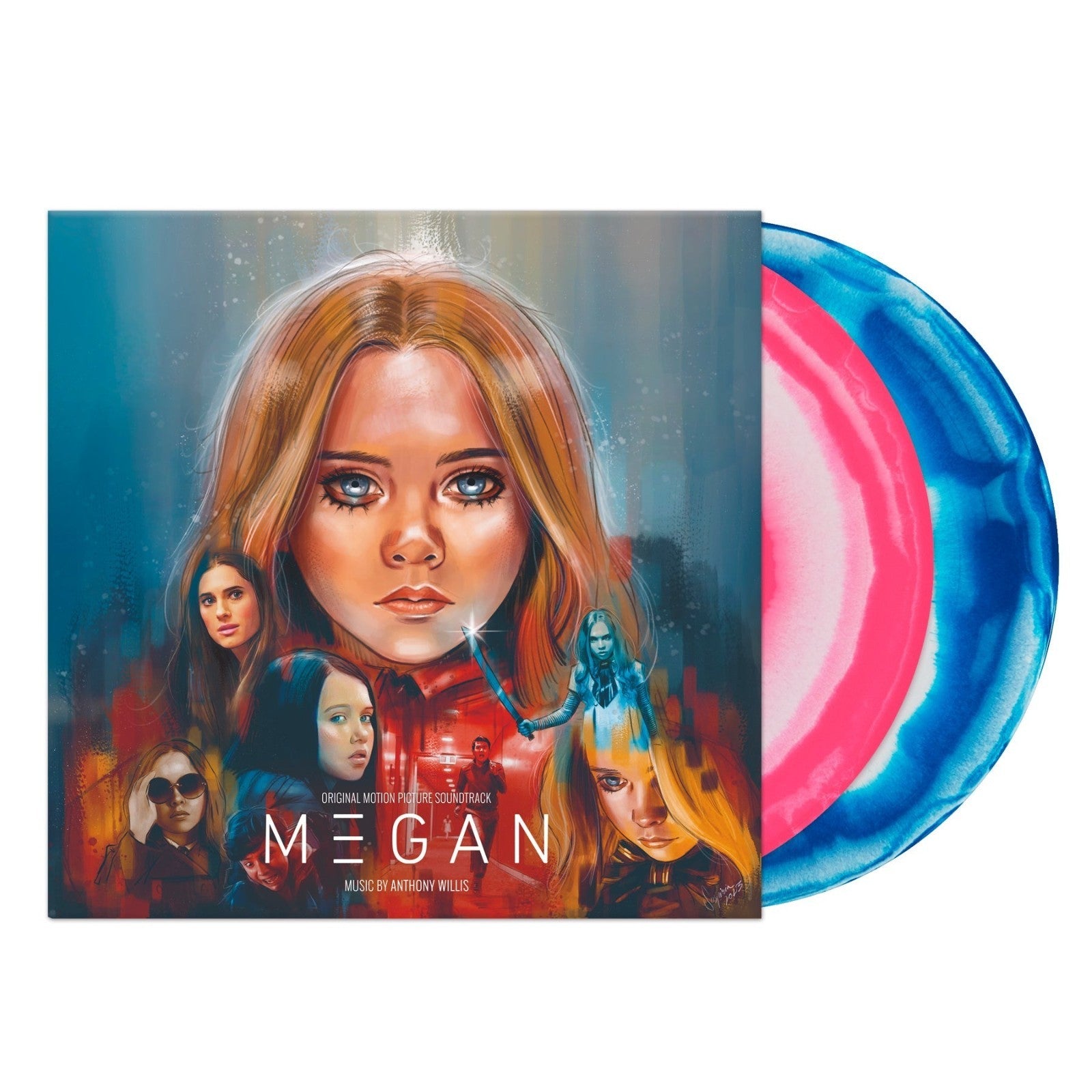 M3gan/ Megan: Horror Soundtrack Vinyl - NEW - 2 LP Limited Color Variant Waxwork