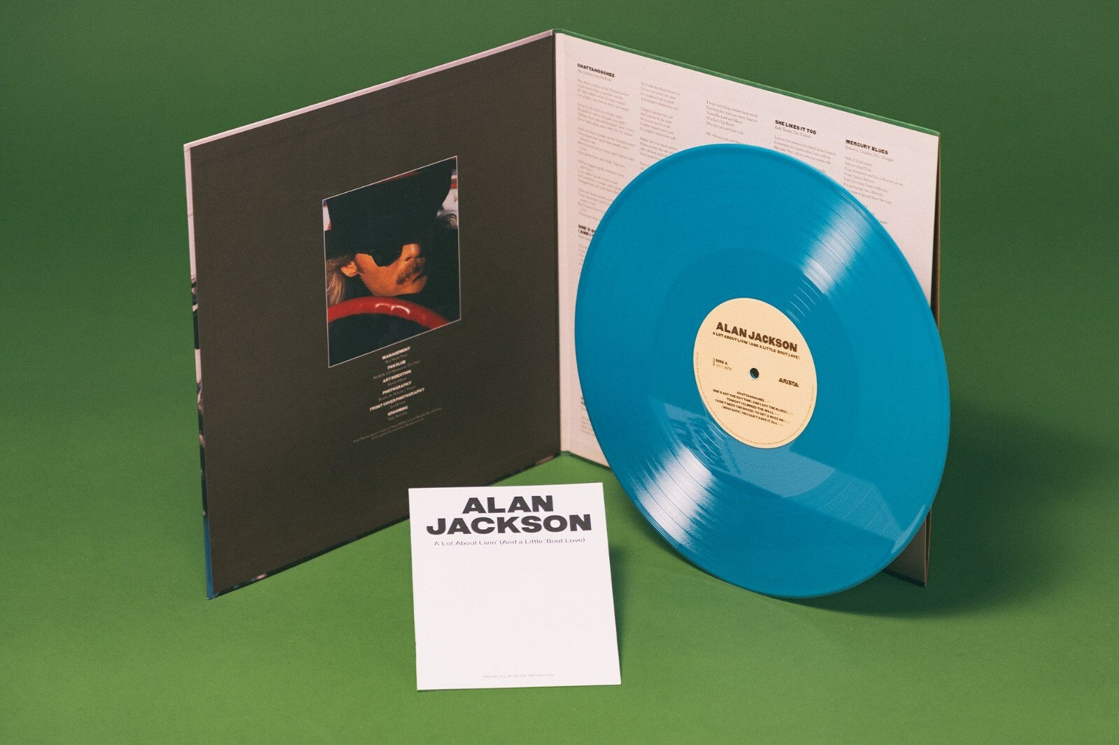 ALAN JACKSON A LOT ABOUT LIVIN AND A LIL BOUT LOVE NEW! LIMITED MERCURY BLUES LP
