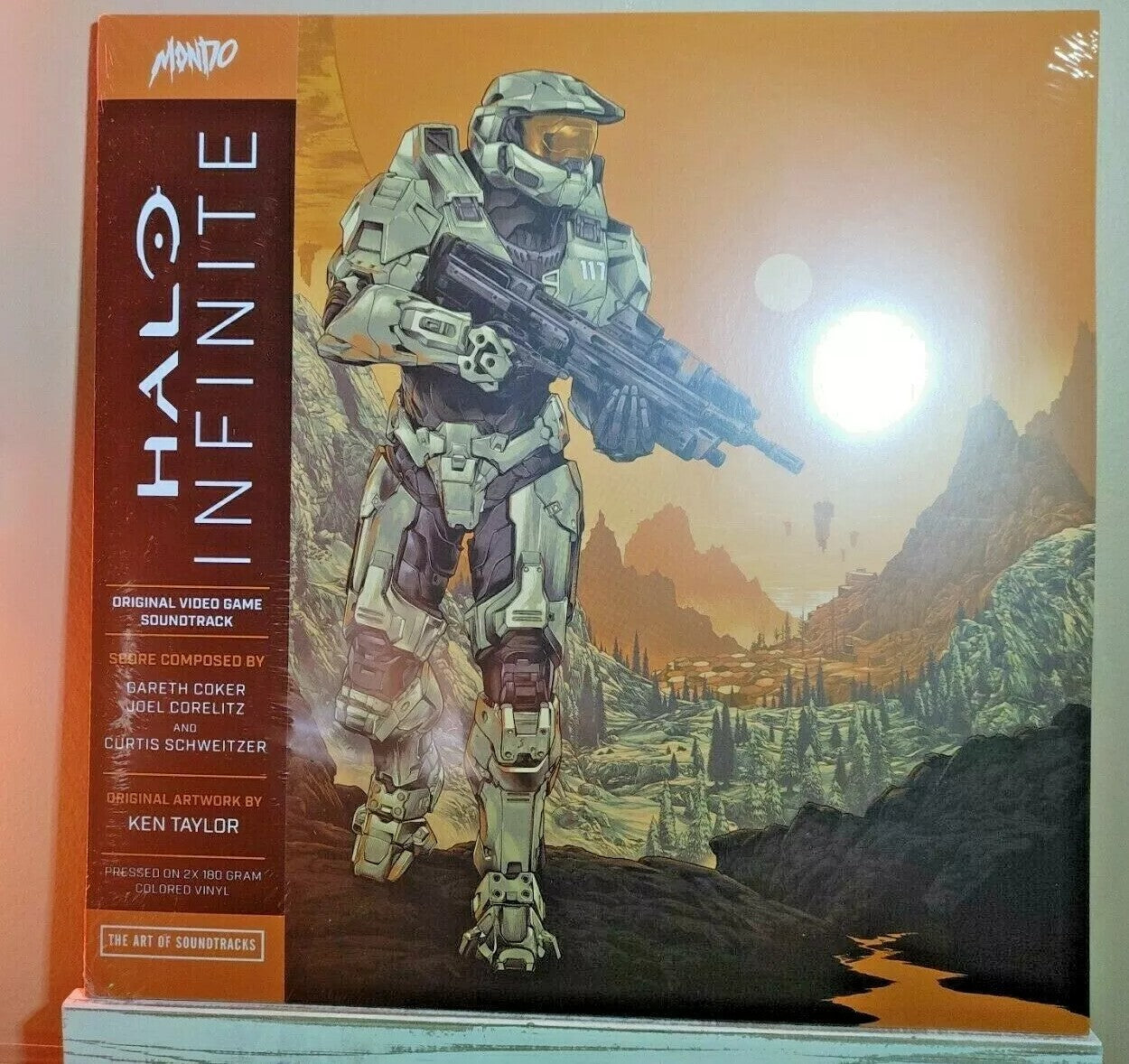 Halo Infinite Mondo Soundtrack 2x LP LIMITED Vinyl 180G Video Game XBOX Game OST