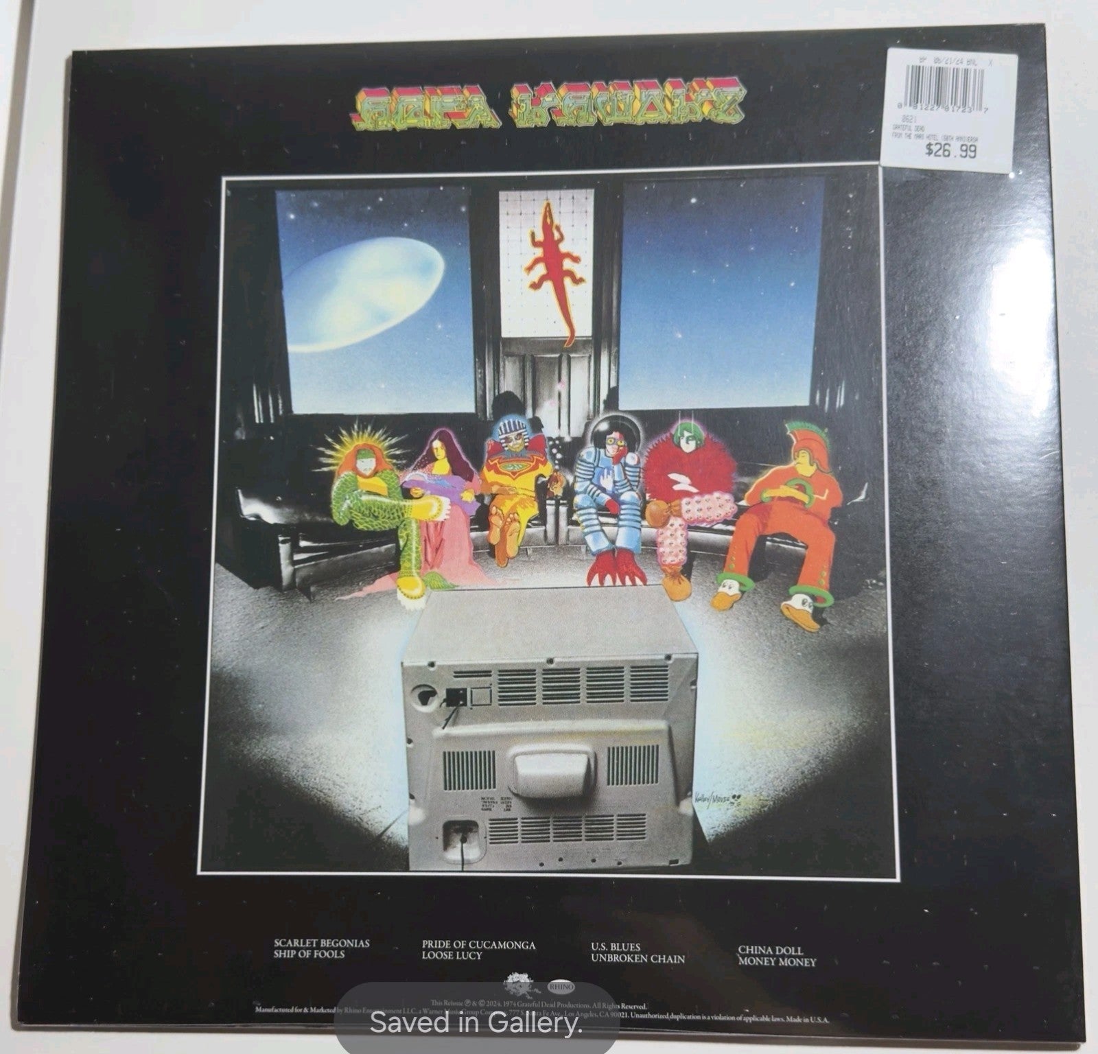 GRATEFUL DEAD FROM THE MARS HOTEL [50TH ANNIVERSARY] [NEON PINK VINYL LP] NEW