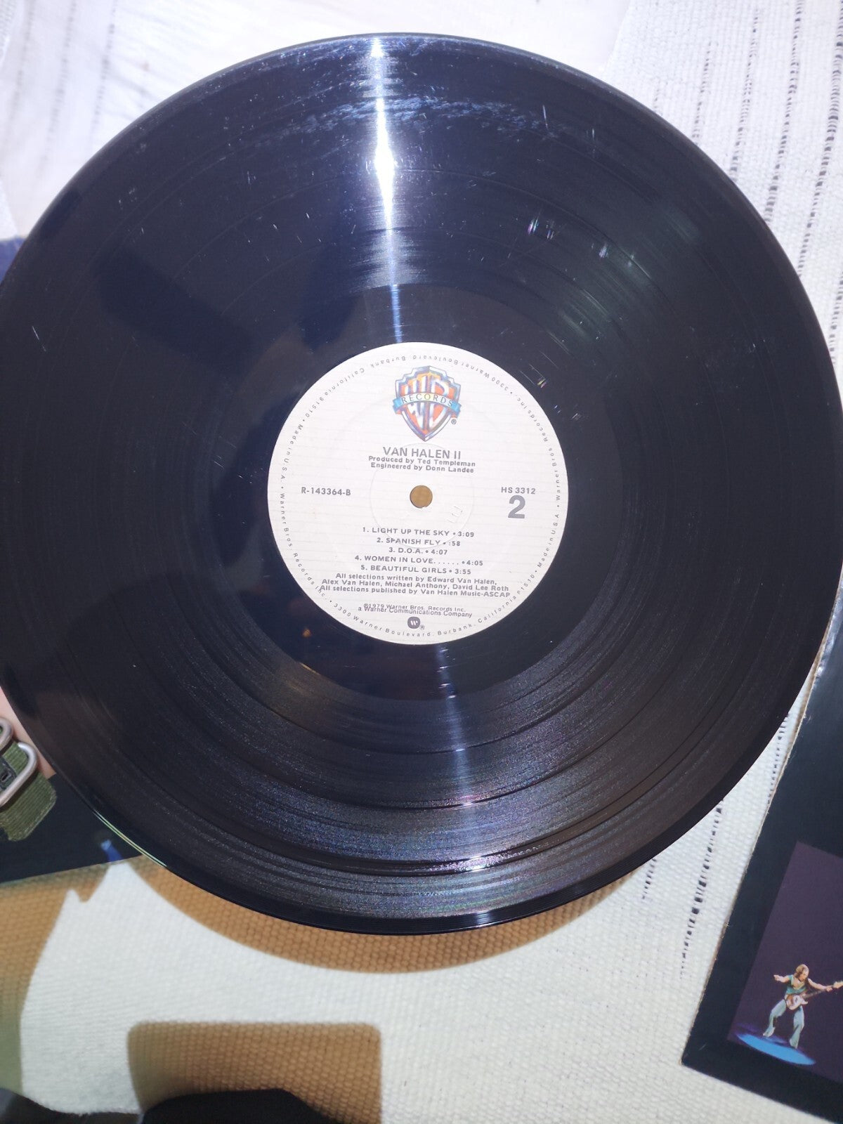 Van Halen II R-143364 Vinyl Record LP VG/VG+ ORIGINAL FIRST PRESS 1979 12" 33RPM