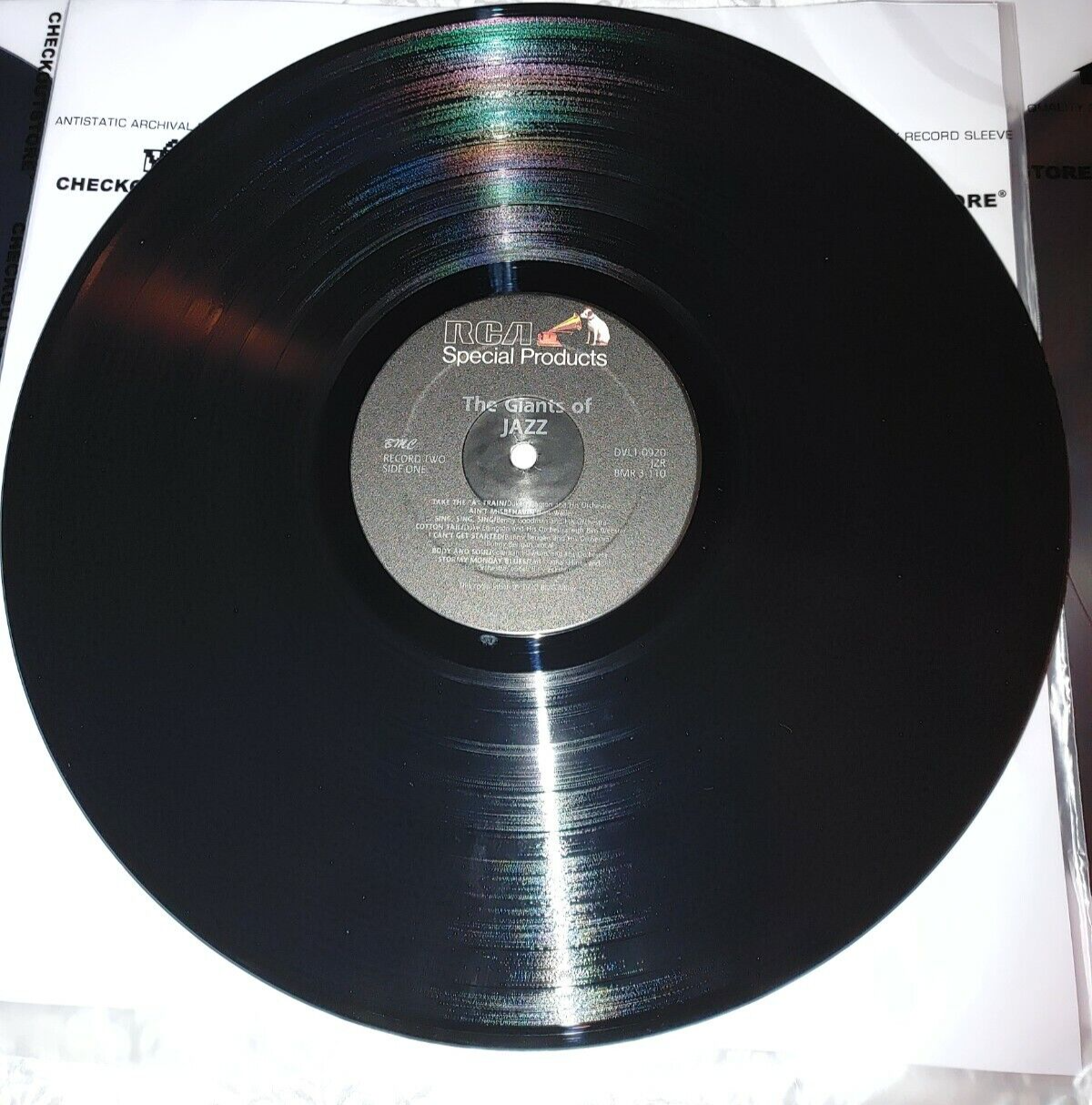 The Giants Of Jazz: 50 Jazz Masterpieces VINYL LP 1990 BMR3-110 3x LES PAUL FORD
