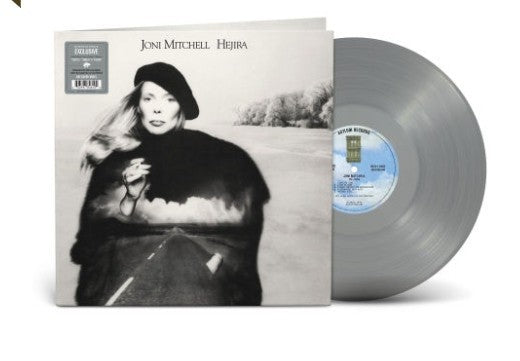 JONI MITCHELL HEJIRA - LIMITED 180 GRAM SILVER VINYL LP "NEW SEALED" Folk Album