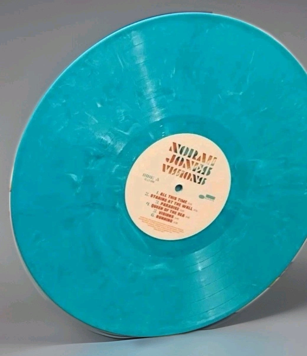 Norah Jones Visions ‎Exclusive Limited  Teal Colored Vinyl LP Record Blue Note