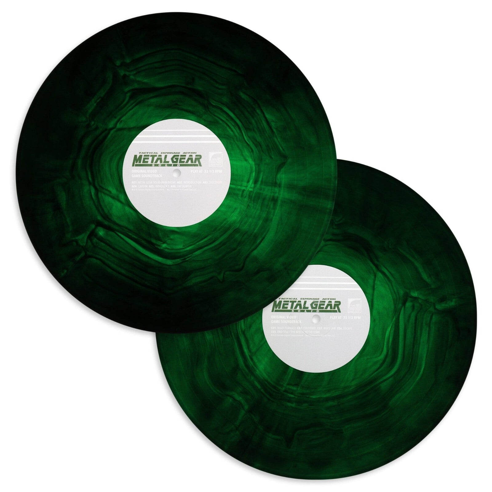 Metal Gear Solid - Original Video Game Soundtrack [Green Smoke Vinyl] LP Record