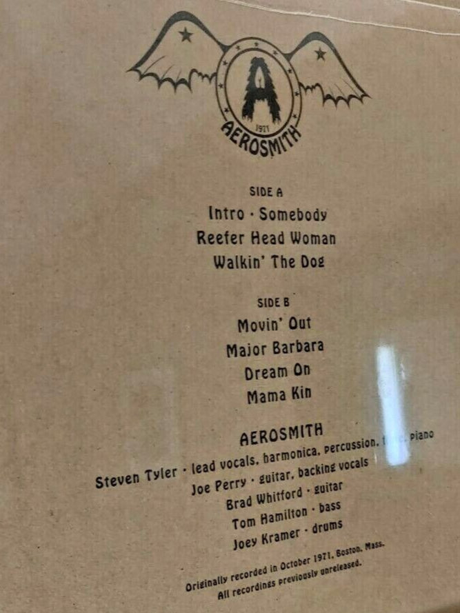 Aerosmith - 1971 The Road Starts Here - First Known Recordings LP Steven Tyler