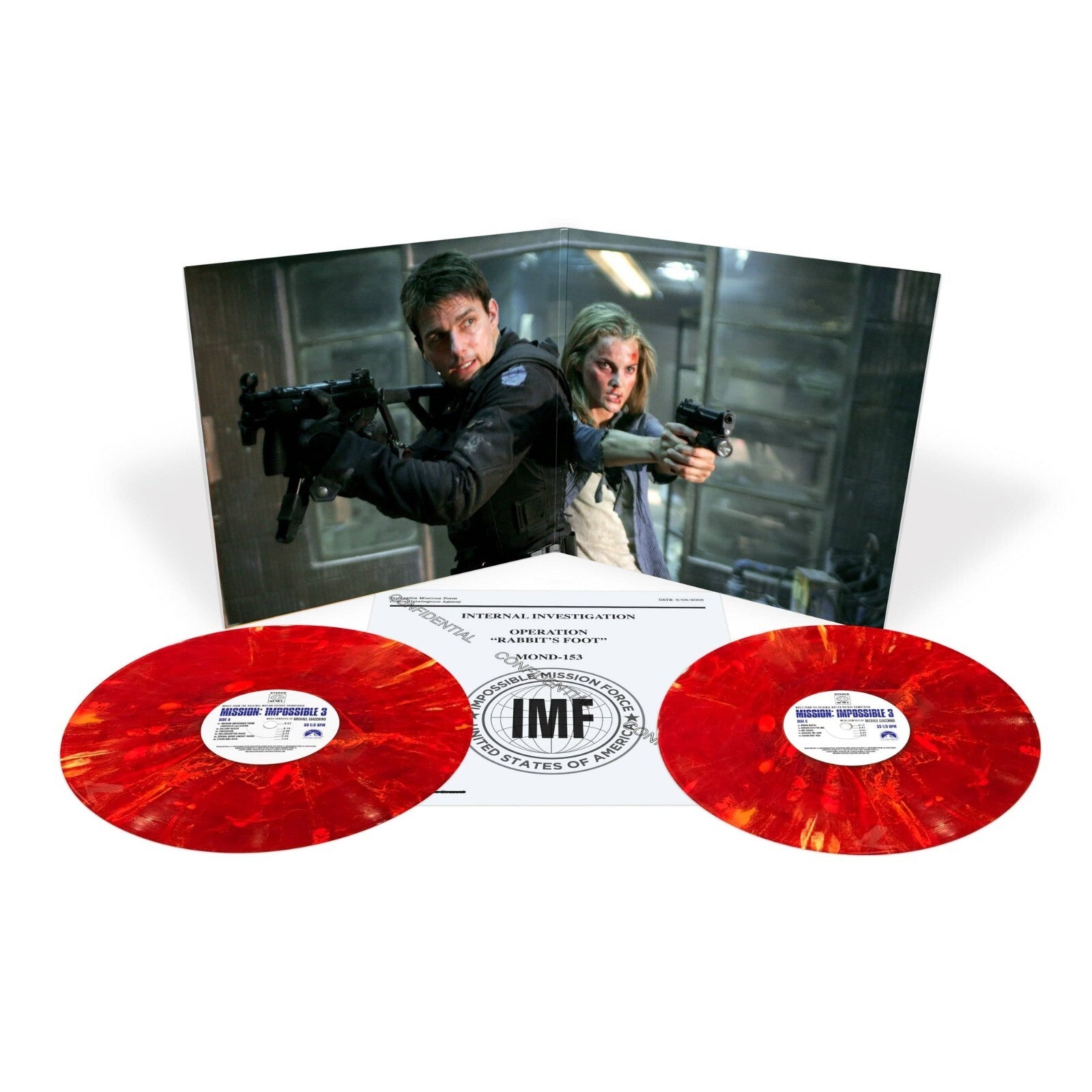 Mission Impossible 3 2 LP Vinyl OST Soundtrack MI3 MONDO LIMITED COLOR NEW