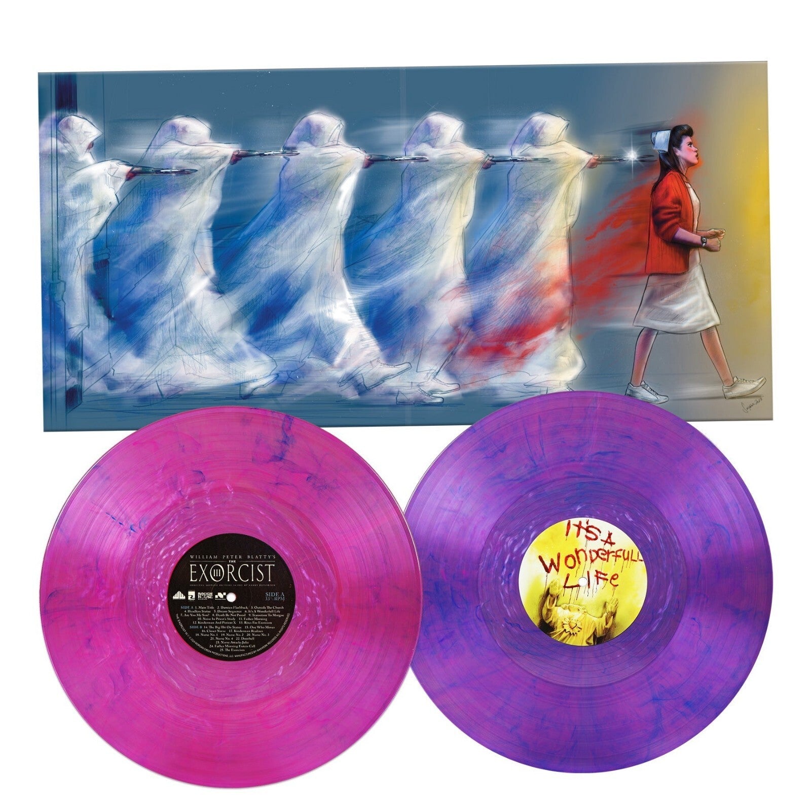 THE EXORCIST III Original Soundtrack Waxwork Vinyl Record LP NEON Barry DeVorzon