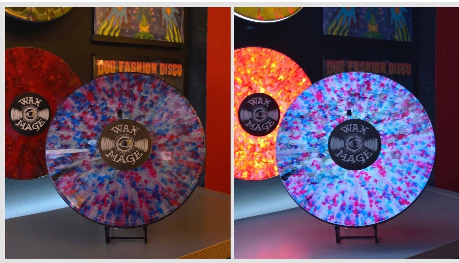 Vylumi Shine PRO - Multicolor Record Display LED BACKLIGHT ShowOff Your ALBUM LP