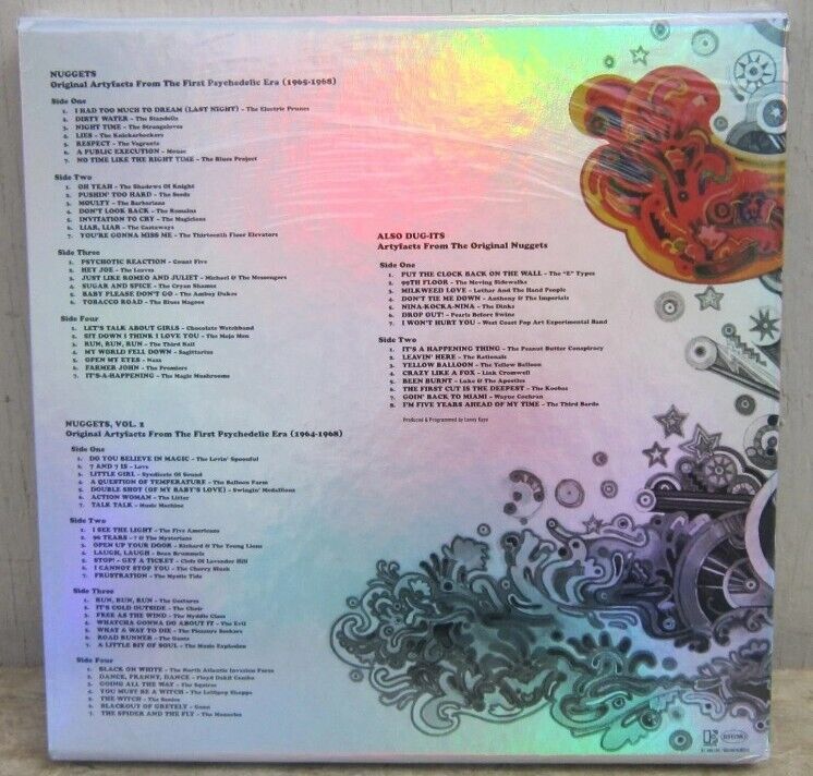 NUGGETS 50th Anniversary 5 LP BOXSET Artifacts First Psychedelic Era RSD LIMITED