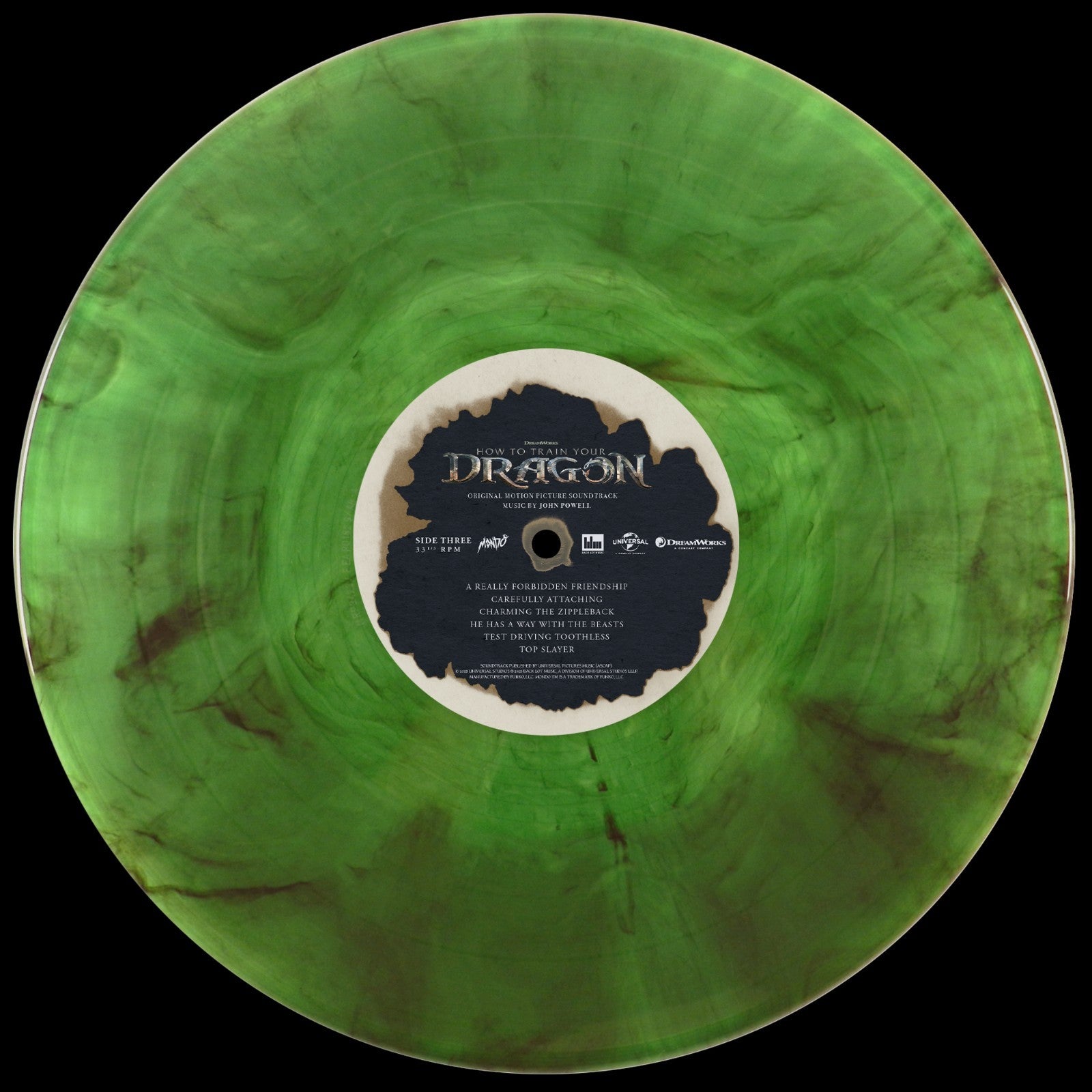 How To Train Your Dragon 2025 Soundtrack 3 LP "Night Fury" Deluxe Boxset Vinyl