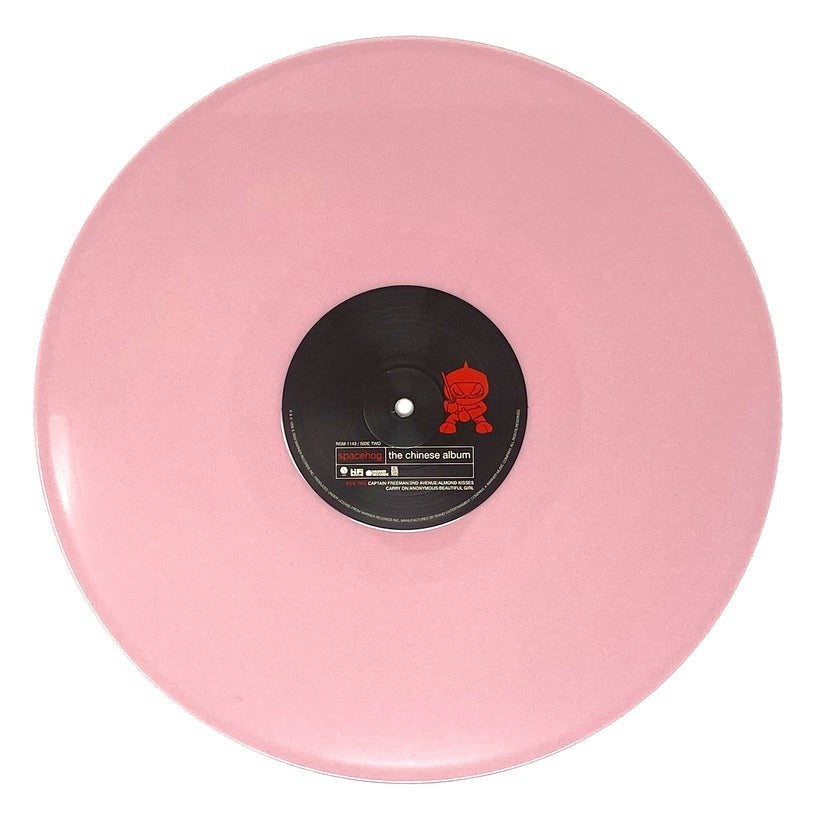 SPACEHOG - THE CHINESE ALBUM (LP) SEALED *PINK VINYL* *12 TRACKS* Glam Power Pop