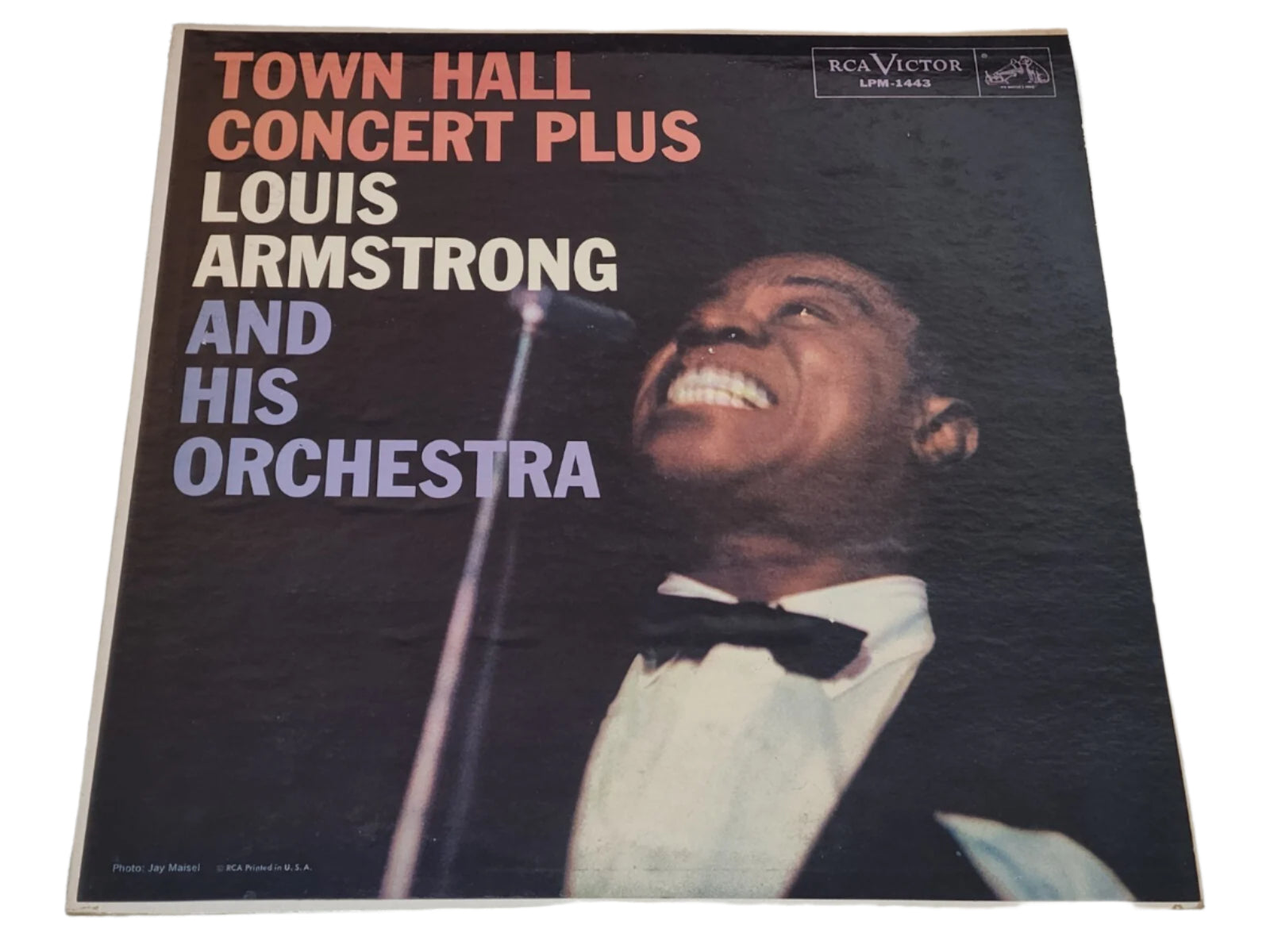 Louis Armstrong And His Orchestra ‎– Town Hall Concert Plus RCA, LPM 1443, VG+