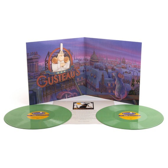 Ratatouille Original Motion Picture Soundtrack 2 x GREEN VINYL LP ! Disney Pixar