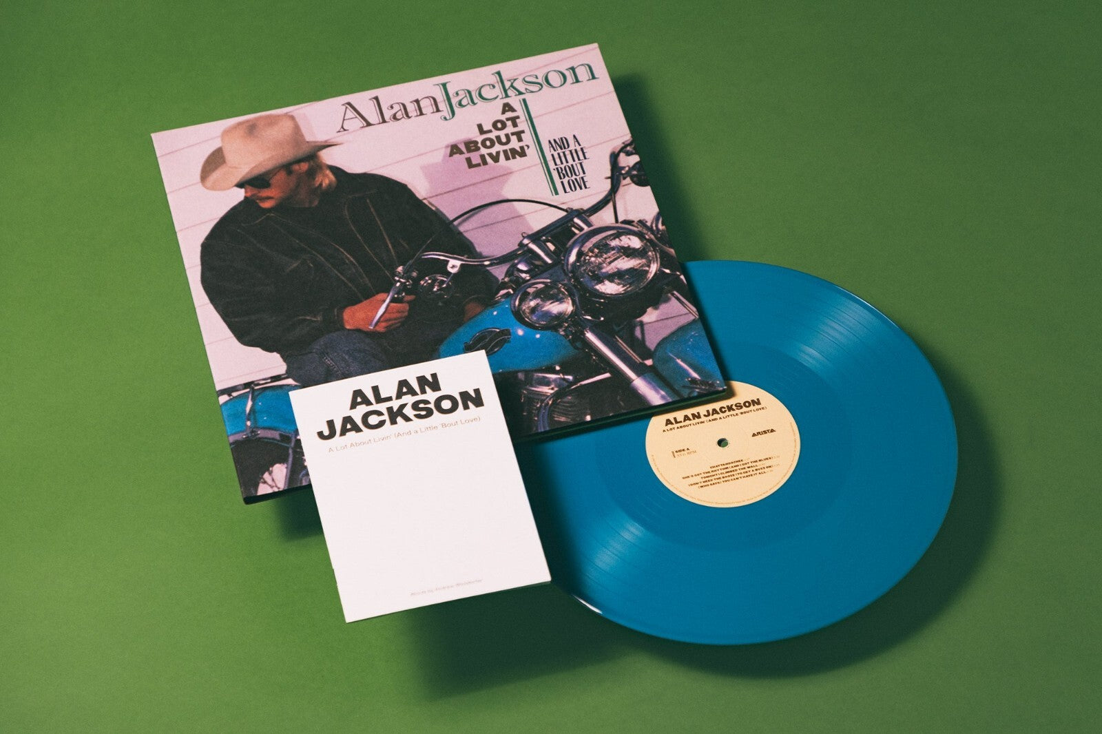 ALAN JACKSON A LOT ABOUT LIVIN AND A LIL BOUT LOVE NEW! LIMITED MERCURY BLUES LP