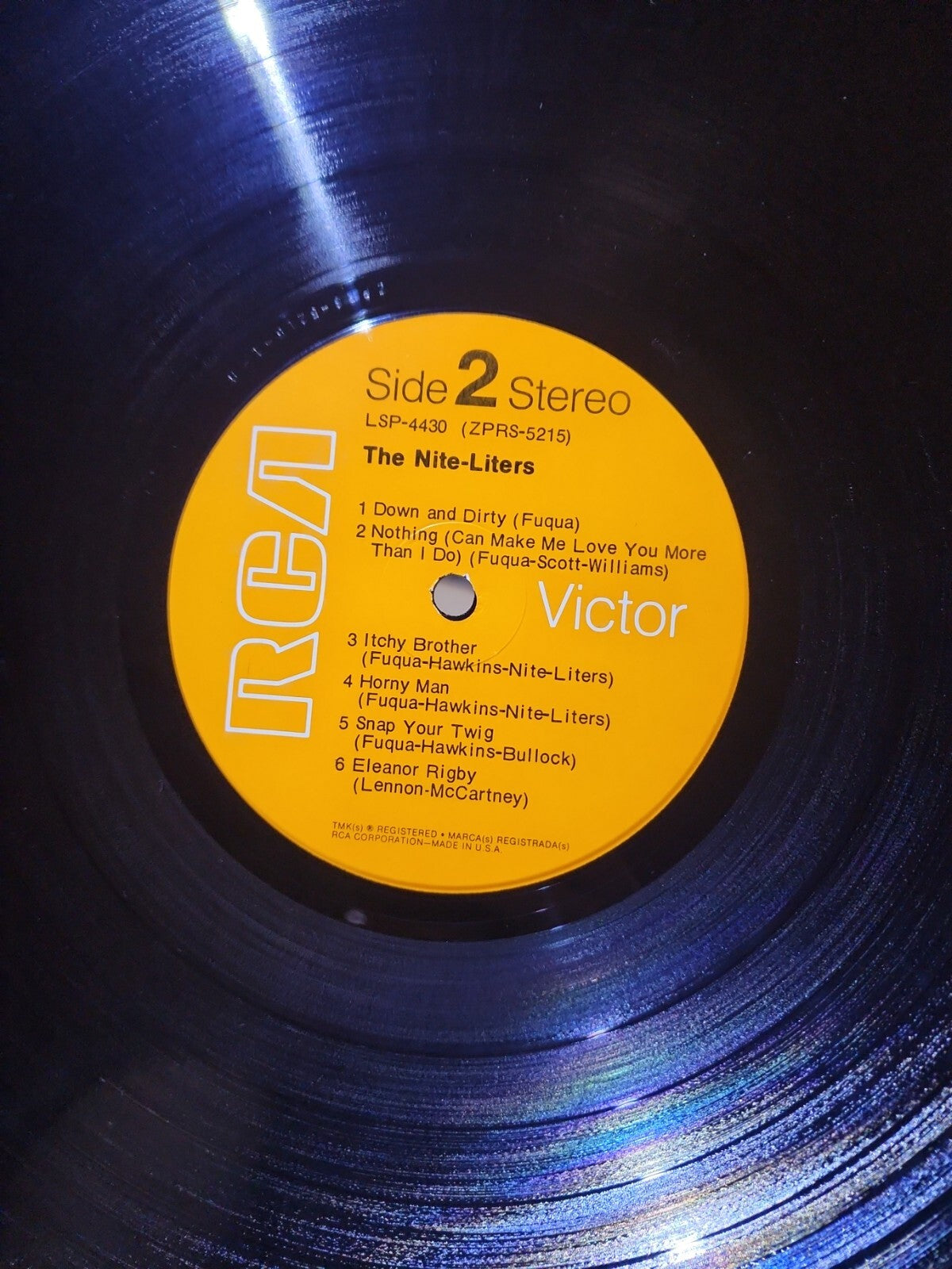 THE NITE-LITERS LP ORIGINAL 1970 FIRST PRESS LSP4430 New Birth Funk HTF Vinyl