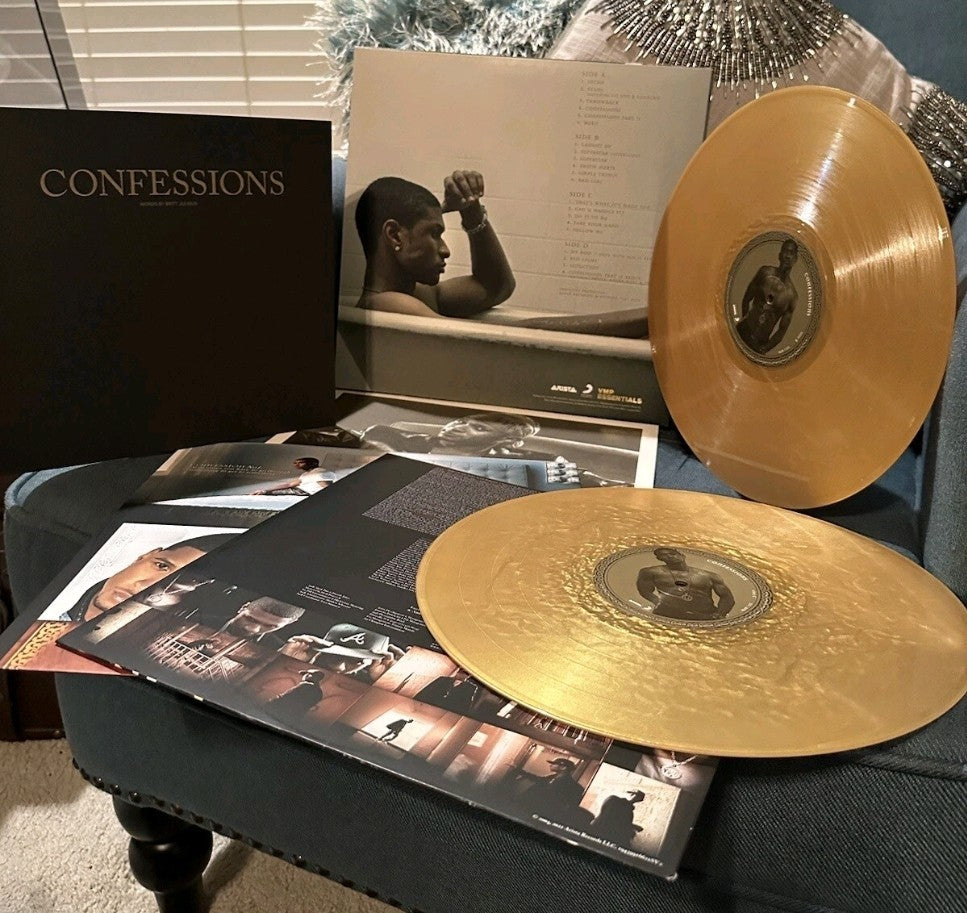 Usher Confessions LP GOLD NUGGET Vinyl Me Please 2LP VMP Limited NEW SEALED MINT