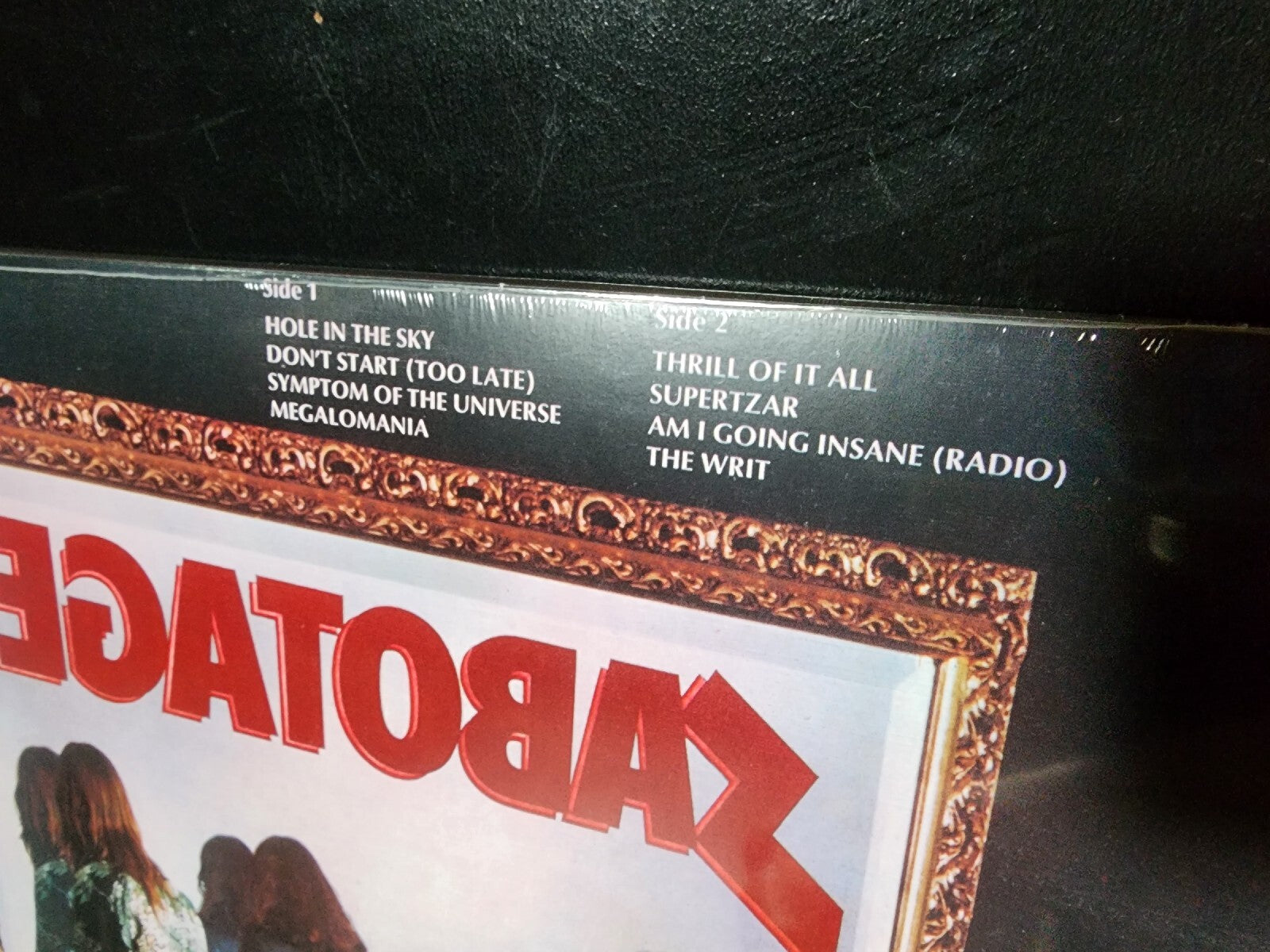 Black Sabbath Sabotage LP NEW 180g Gram IMPORT Vinyl 6th Album Ozzy Osbourne