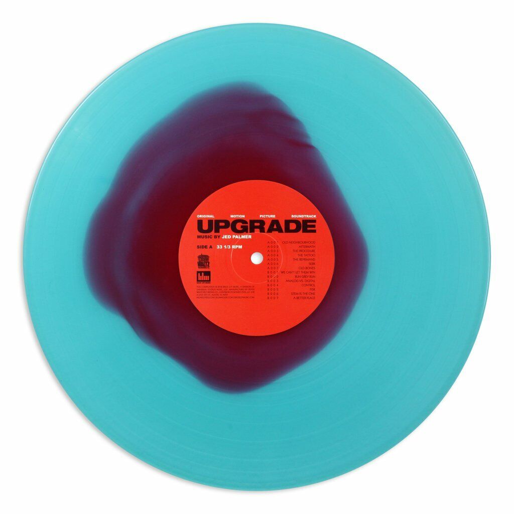 UPGRADE SOUNDTRACK - MONDO OST Red+Blue Color Vinyl Record 180G LP Sci-fi Score