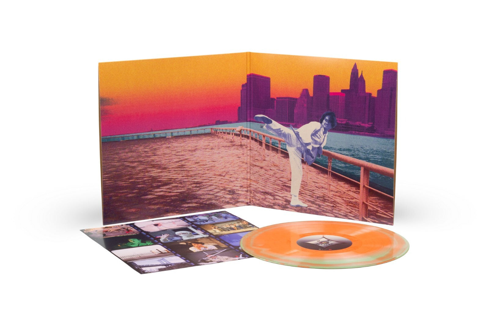 New York Ninja -Soundtrack OST COLOR SWIRL VINYL LP Vinegar Syndrome Voyag3r NEW