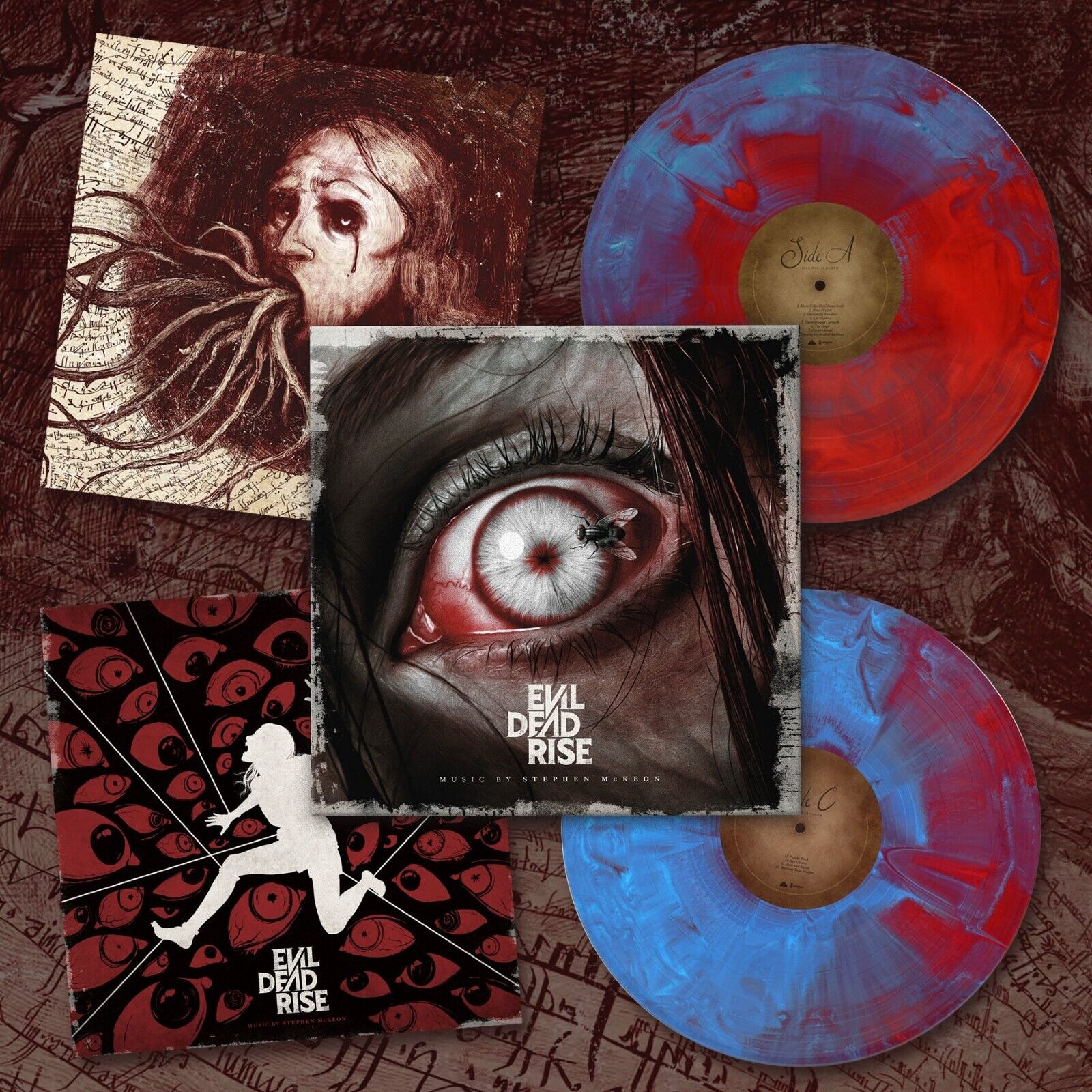 Evil Dead Rise WAXWORK DELUXE Vinyl 2x LP Soundtrack OST Limited Color Swirl