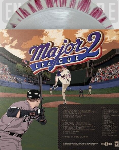 MAJOR LEAGUE 2 SOUNDTRACK LP Vinyl Record LIMITED Baseball WILD THING ETCHING 12