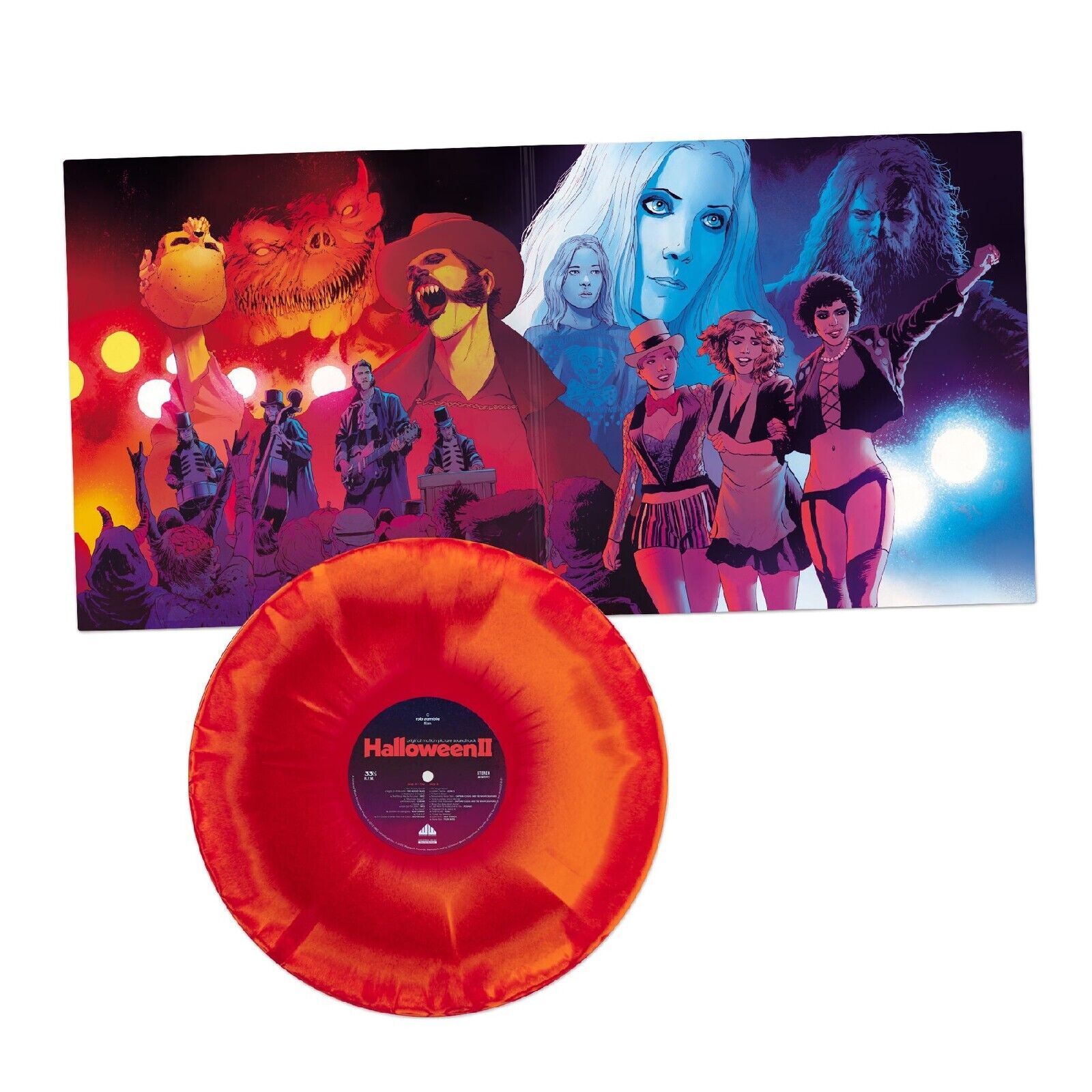 Halloween II Rob Zombie's Original Soundtrack Orange Color Vinyl LP Waxwork