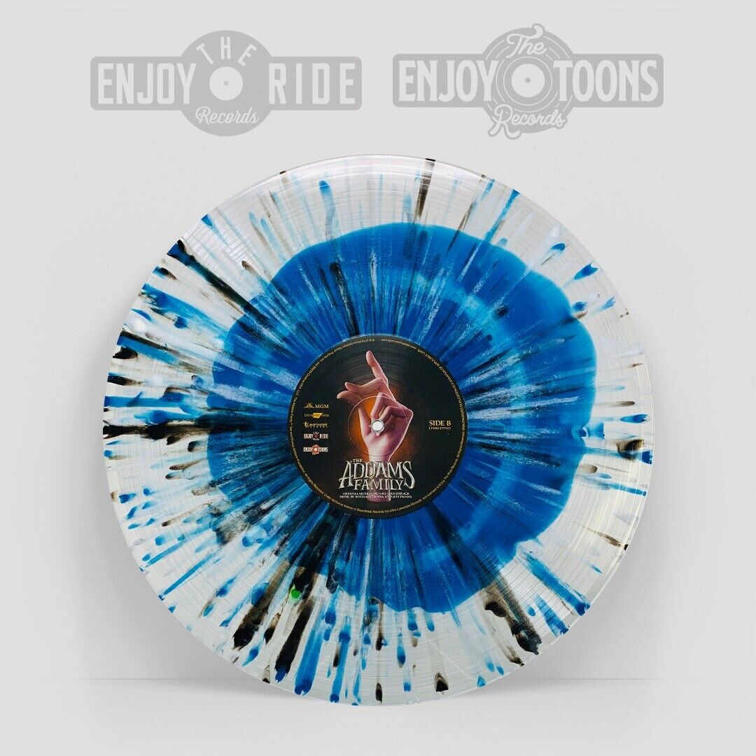 Addams Family Soundtrack LIGHTNING STORM Color Vinyl LP 2019 Animated Film Score