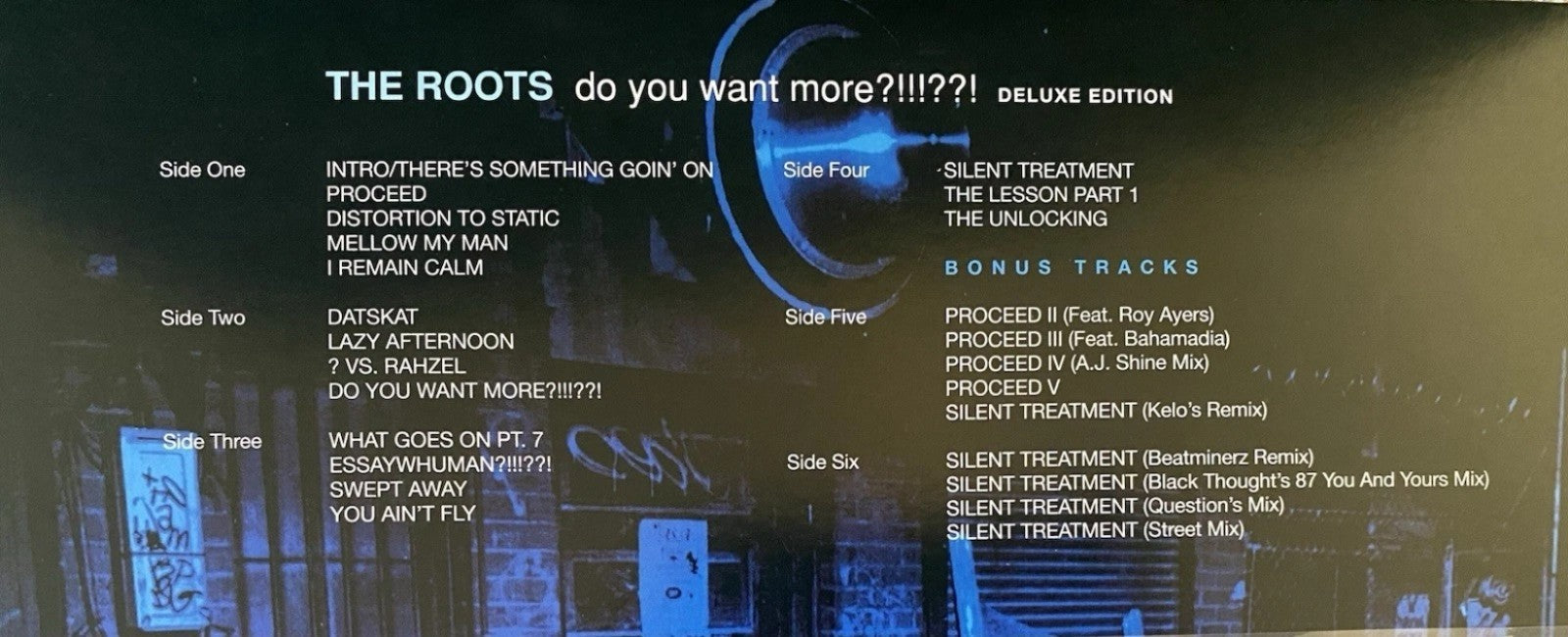 The Roots - Do You Want More?!!!??! NEW Vinyl 180G 2 LP CLASSIC HIPHOP RAP R&B