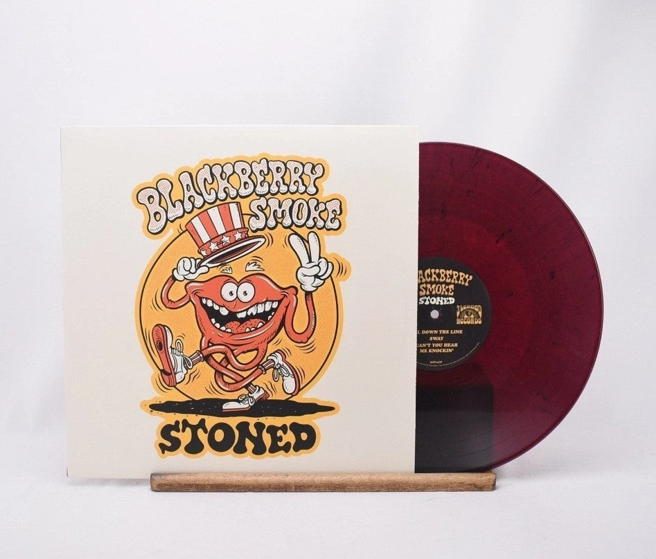 2021 Blackberry Smoke - Stoned RSD LP Limited Edition Red Black Smoke Vinyl