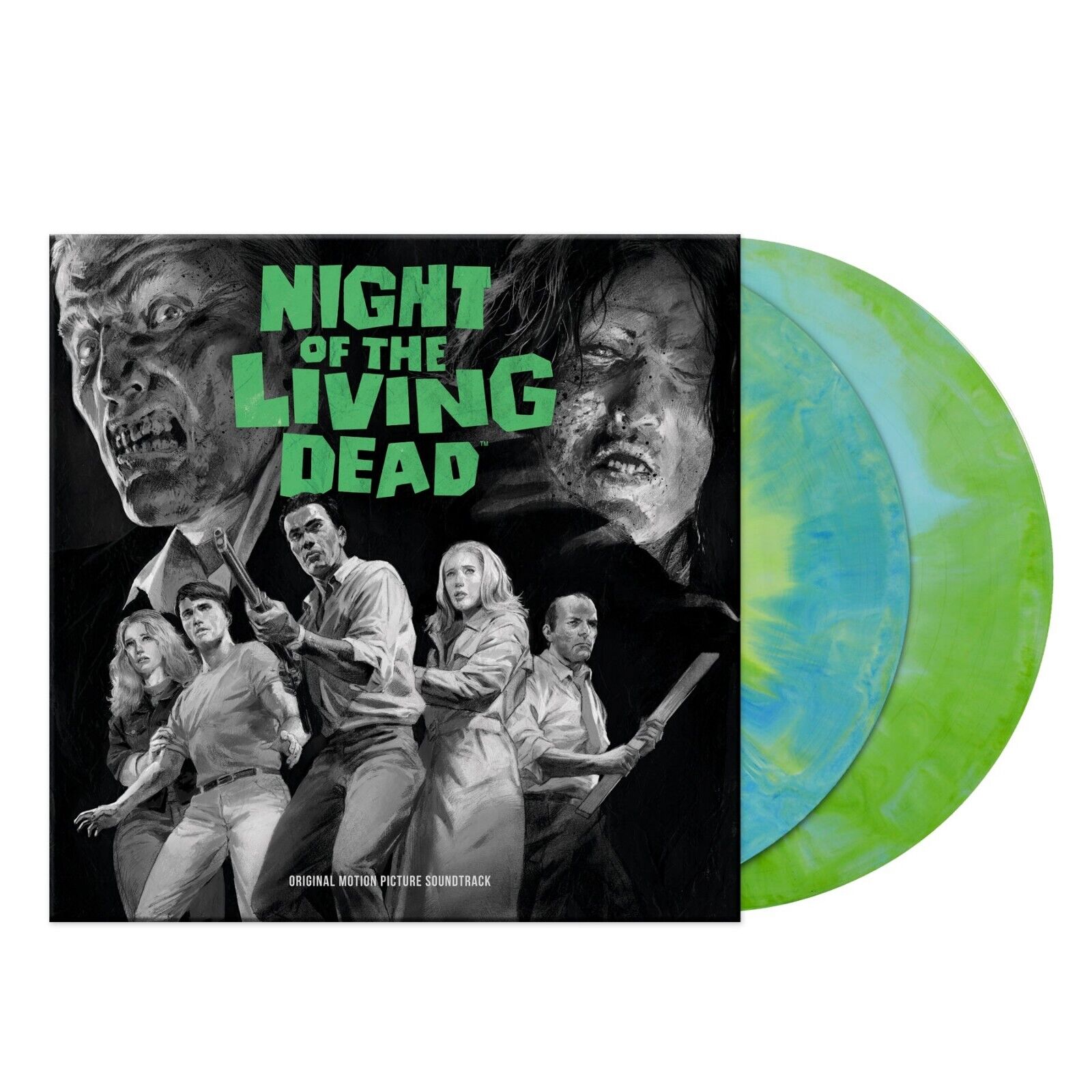 NIGHT OF THE LIVING DEAD SOUNDTRACK LP Waxwork Record Horror Score Color Vinyl