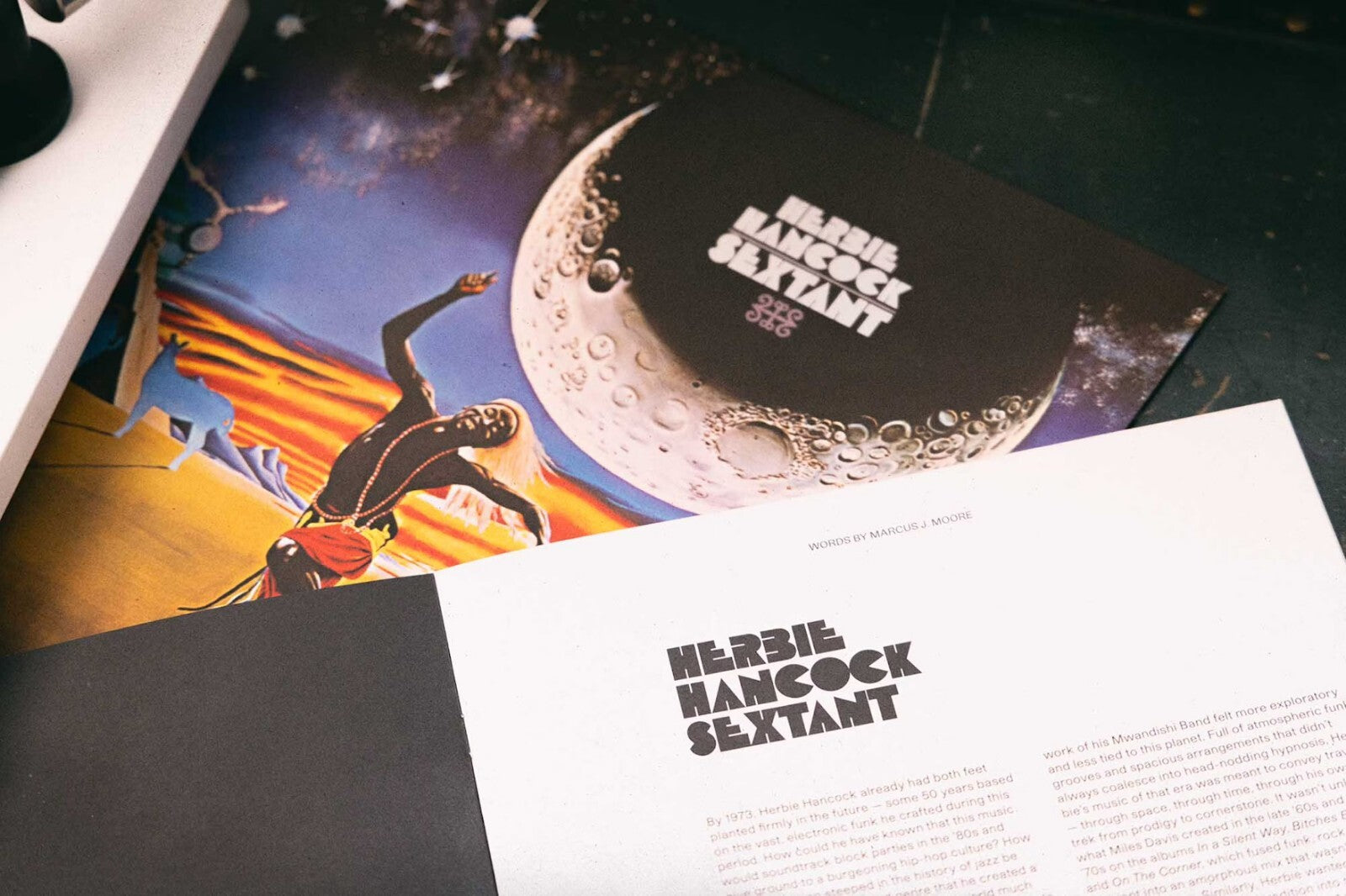 Herbie Hancock Sextant Lunar Marble 180G Vinyl VMP 50th Anniversary LP RainDance