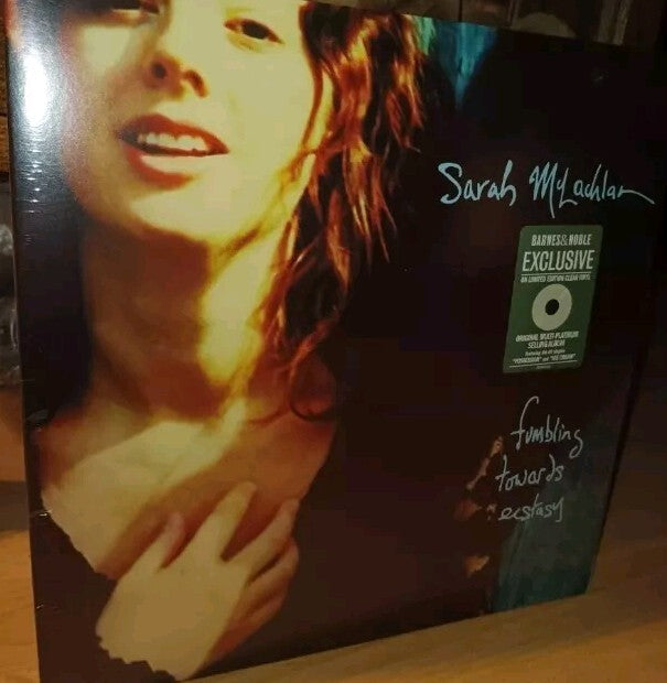 Sarah McLachlan Fumbling Towards Ecstasy Limited Clear Vinyl LP Record 1993 90s