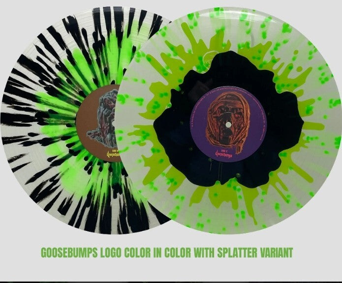 Goosebumps TV Show Soundtrack LTD 500 Color Splatter 2 LP Deluxe Press Jack Lenz