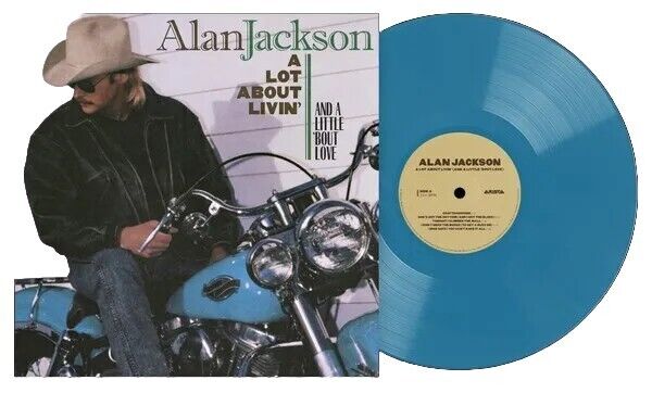 ALAN JACKSON A LOT ABOUT LIVIN AND A LIL BOUT LOVE NEW! LIMITED MERCURY BLUES LP