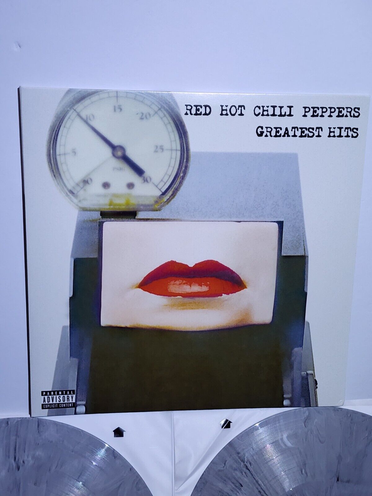 RED HOT CHILI PEPPERS GREATEST HITS Limited GRAY MARBLE Color Double Vinyl LP 🌶