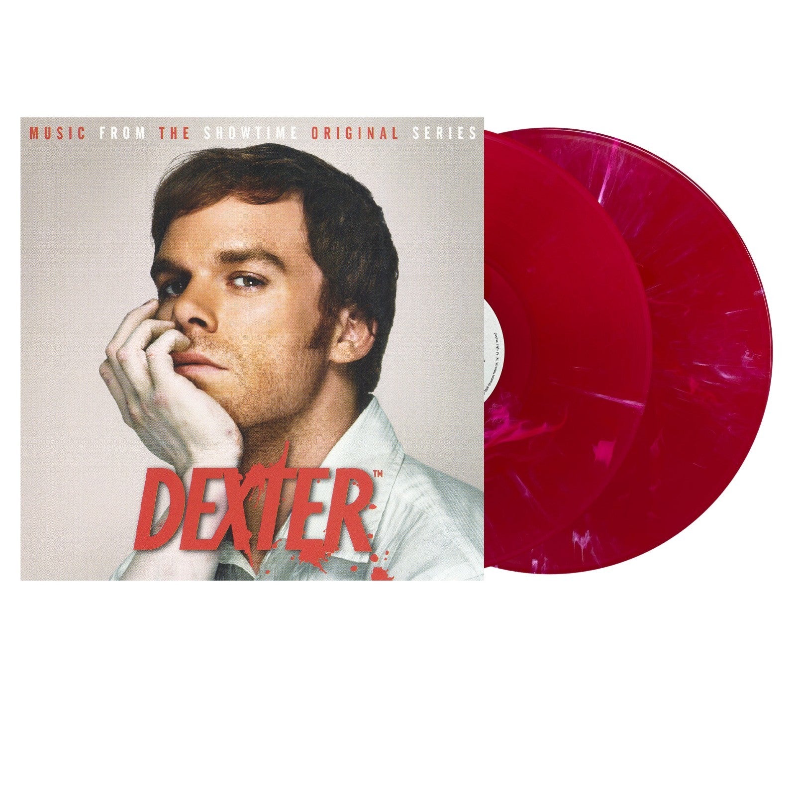 Dexter OST - VARIOUS ARTISTS (BLOOD RED + WHITE SWIRL VINYL) - SOUNDTRACK NEW LP