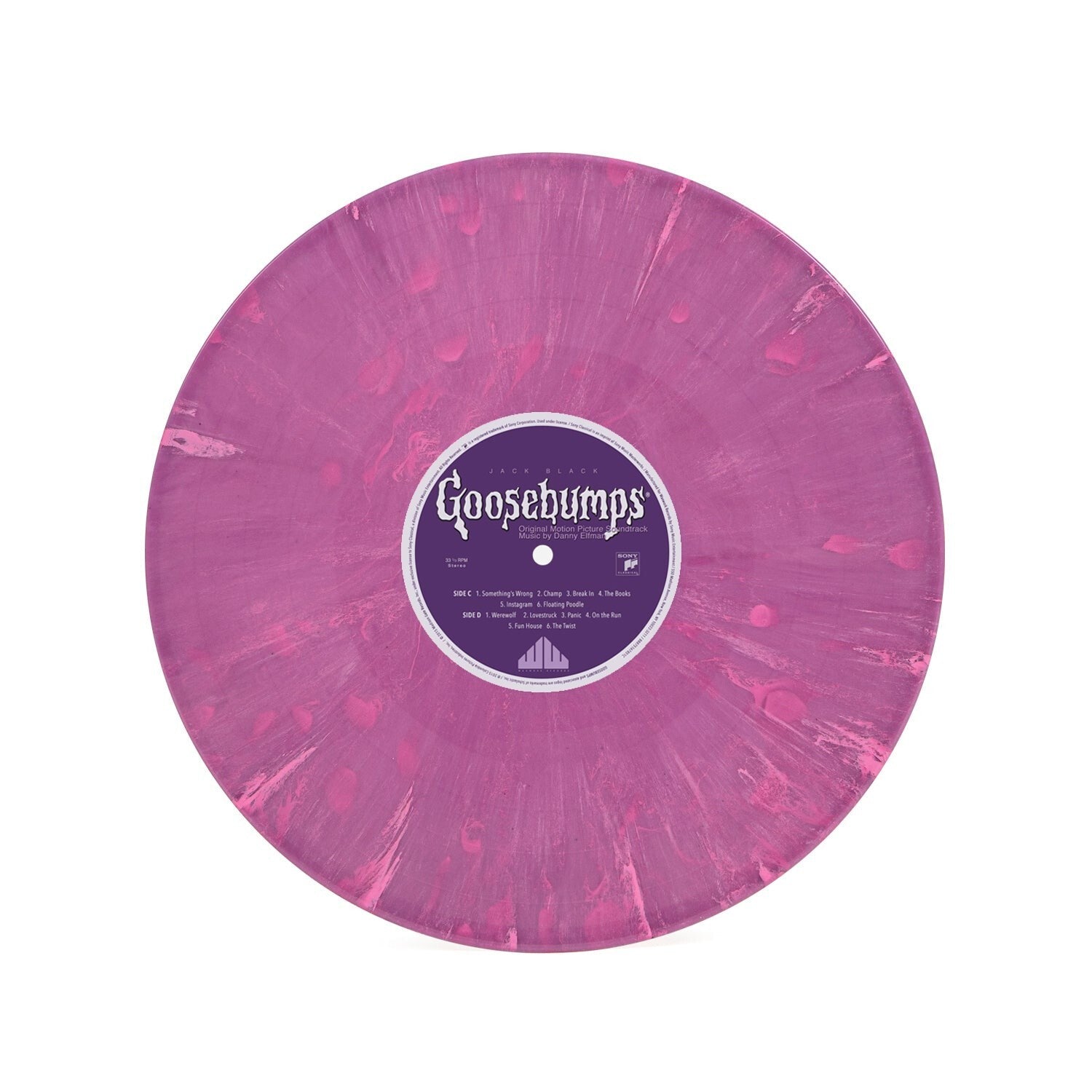 Goosebumps Soundtrack 2 LP  Danny Elfman Waxwork Horrorland Vinyl Spooky Sounds