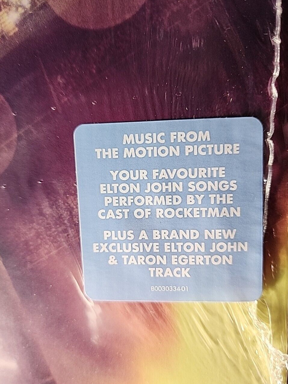 ELTON JOHN / TARON EGERTON - Rocketman [O.S.T.] (DOUBLE VINYL LP, 2019) **NEW**