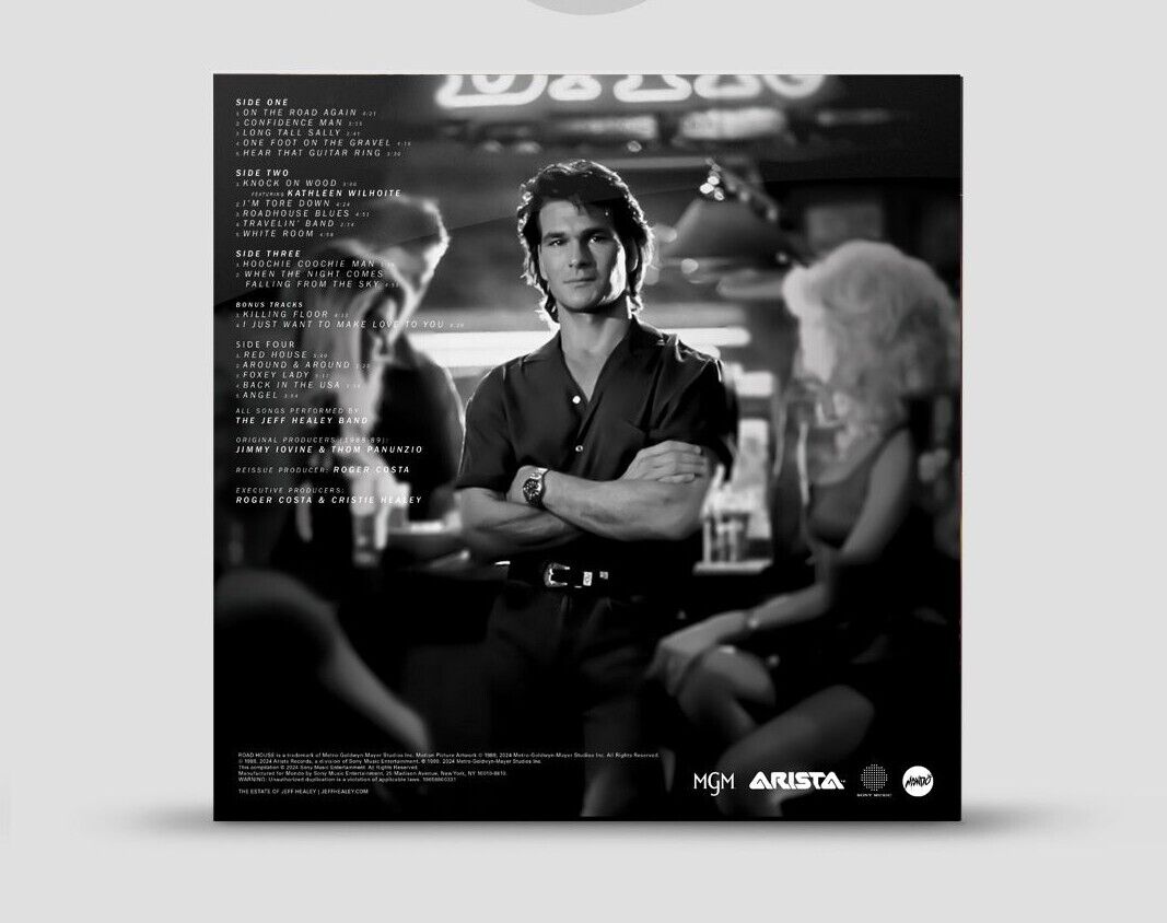 Road House Lost Soundtrack Deluxe 2 LP Jeff Healey Band Limited Vinyl Unreleased