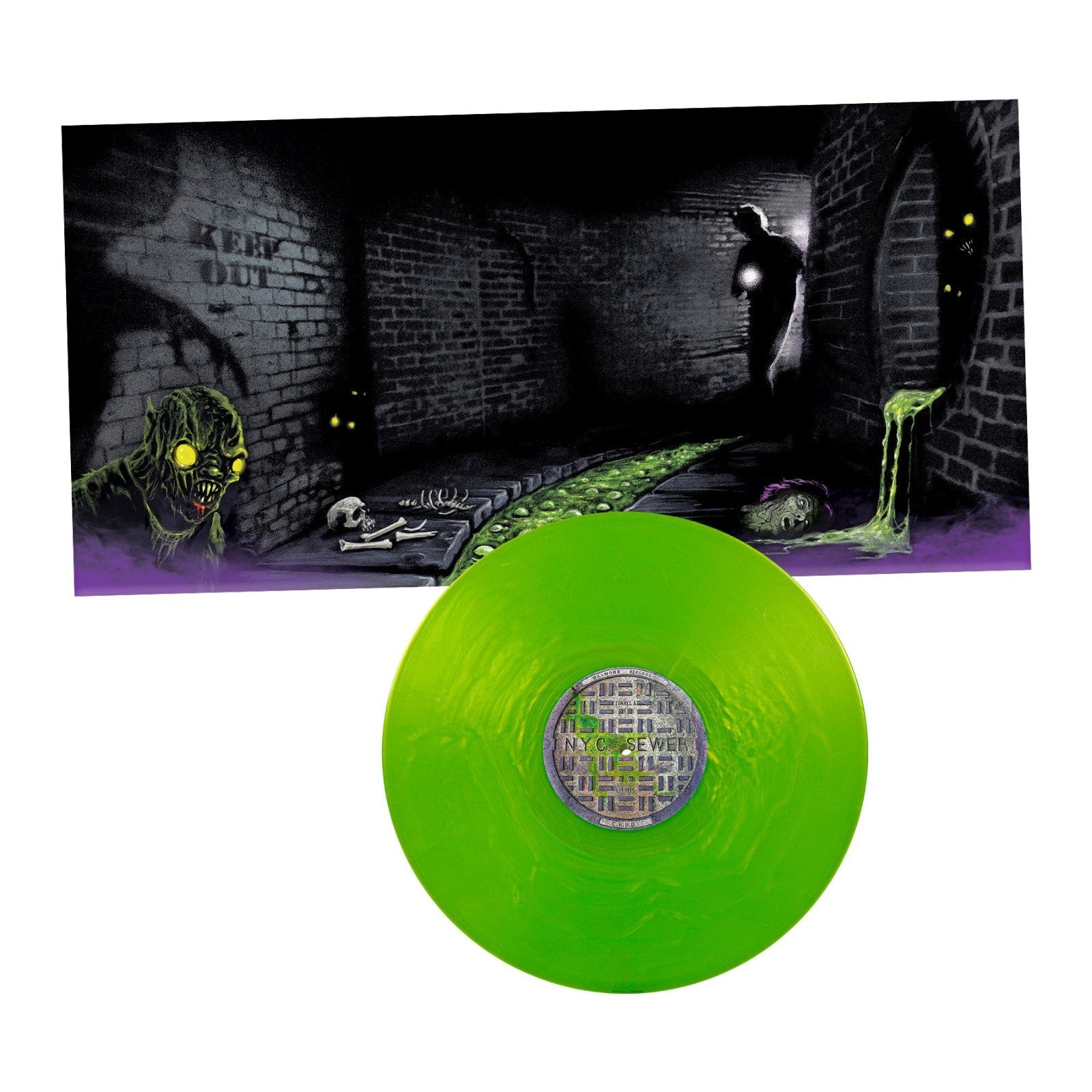 C.H.U.D. Original Soundtrack "Radioactive Sludge" Colored Vinyl LP Record / CHUD