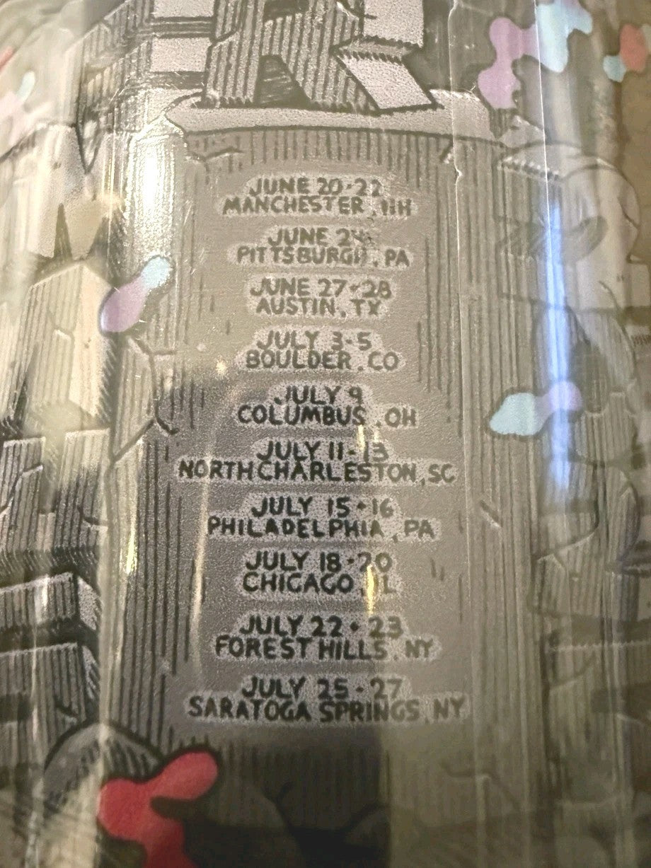 Phish Nalgene Bottle 2025 STONED SUMMER TOUR Official Merch PA CO OH IL Chicago